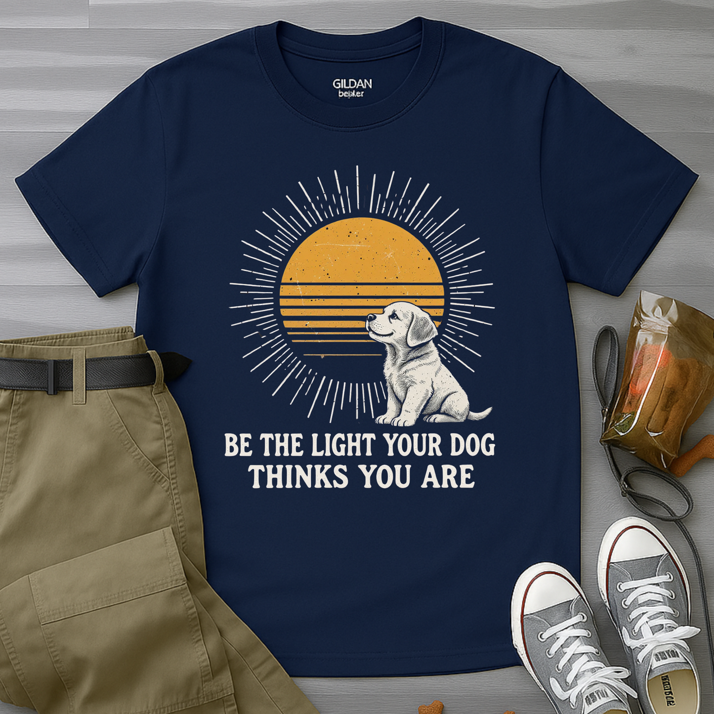 Be The Light Your Dog Thinks You Are T-Shirt