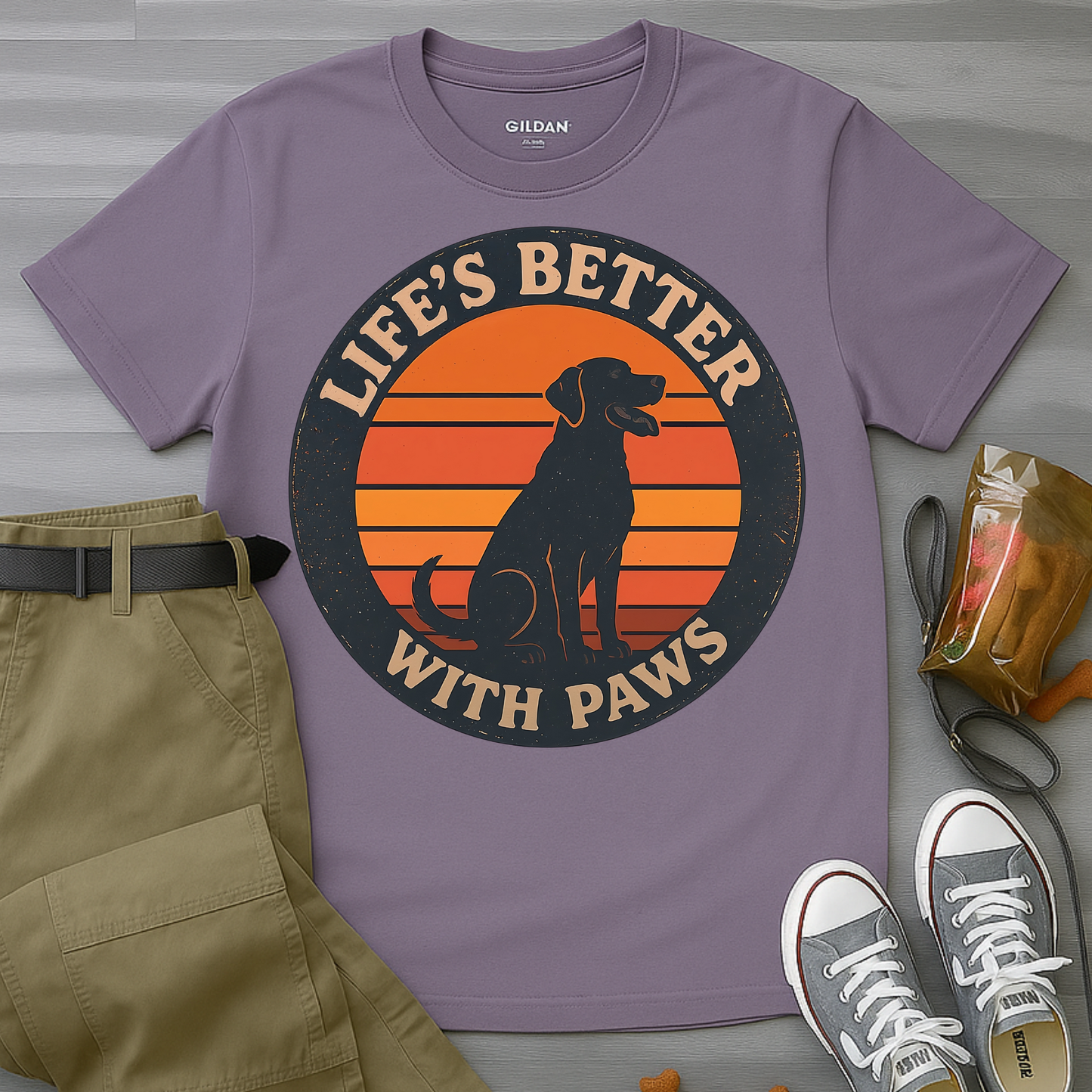 Life's Better With Paws T-Shirt