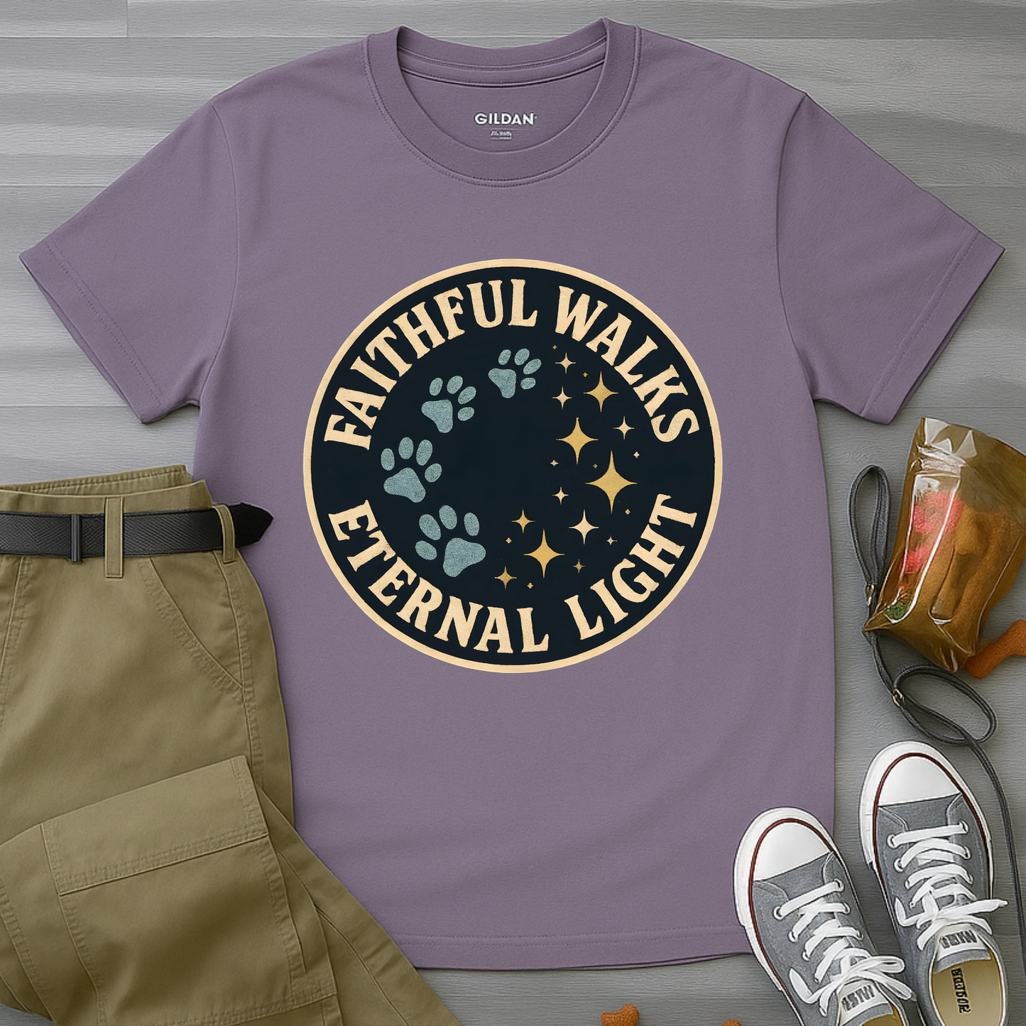 Faithful Walks Eternal Walks Vintage T-Shirt