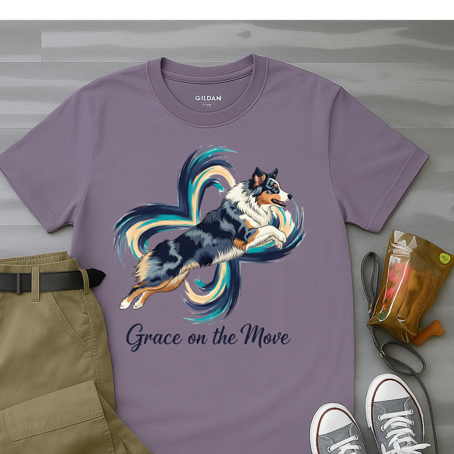 Grace on the Move, Aussie T-Shirt