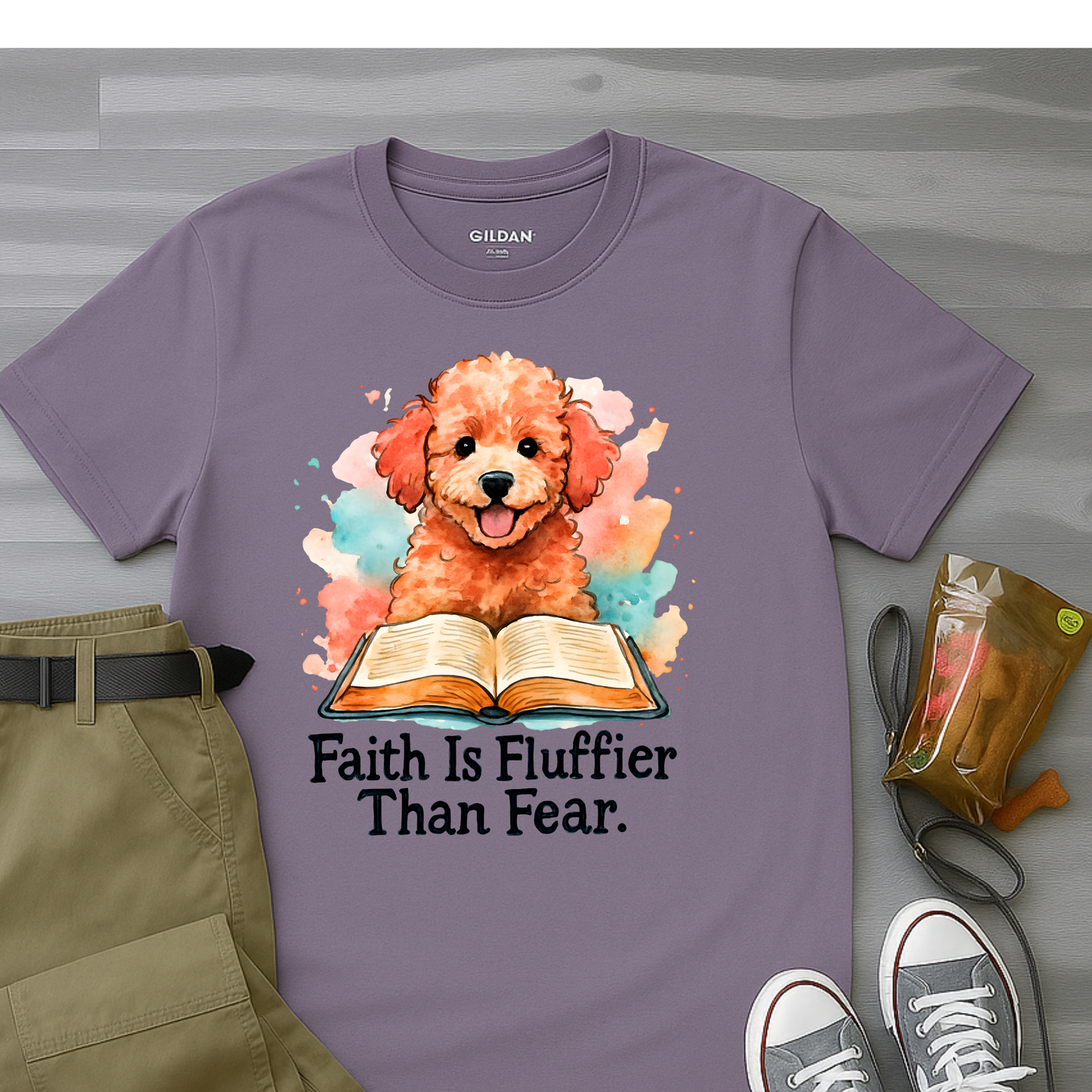 Faith Is Fluffier Than Fear T-Shirt