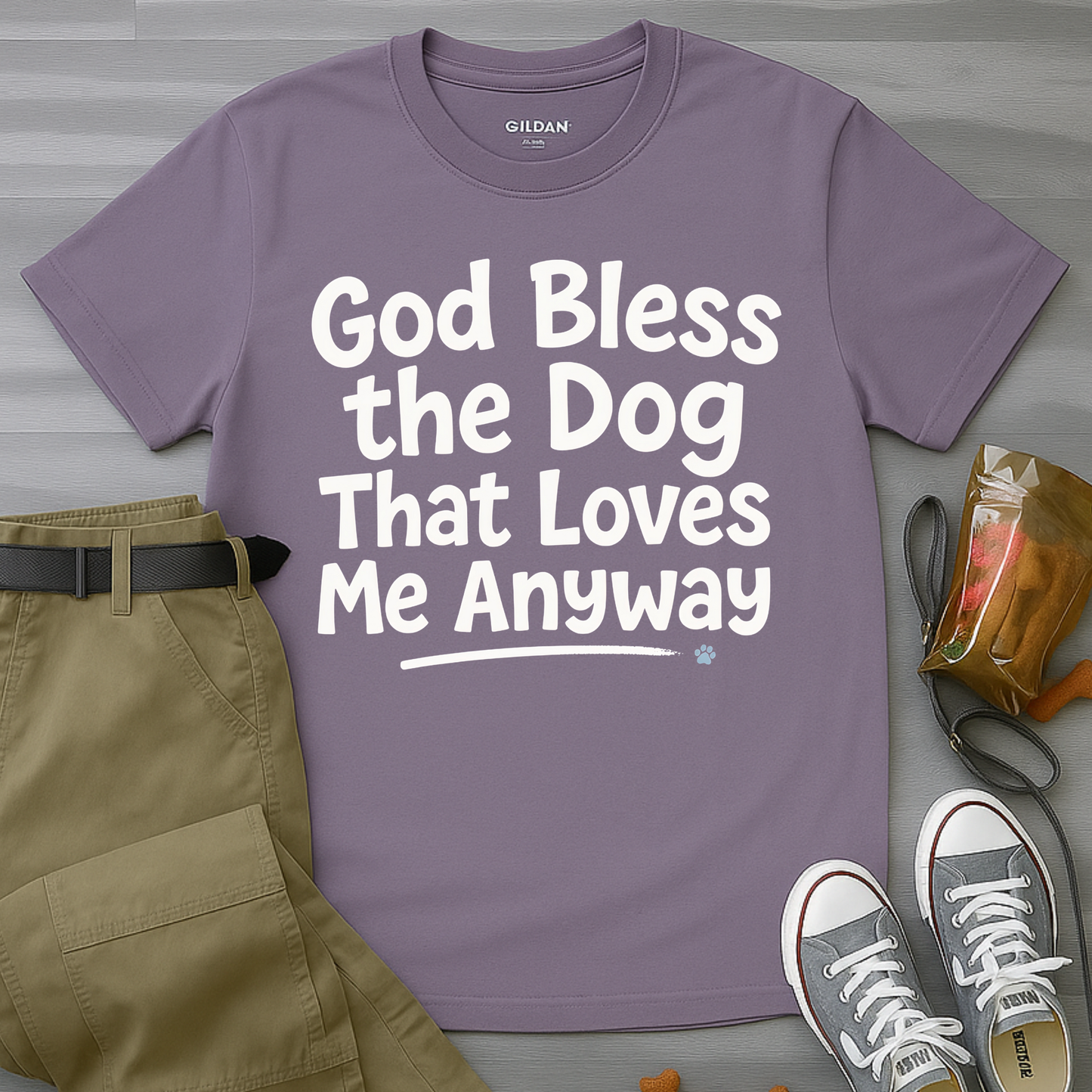God Bless The Dog That Loves Me Anyway T-Shirt