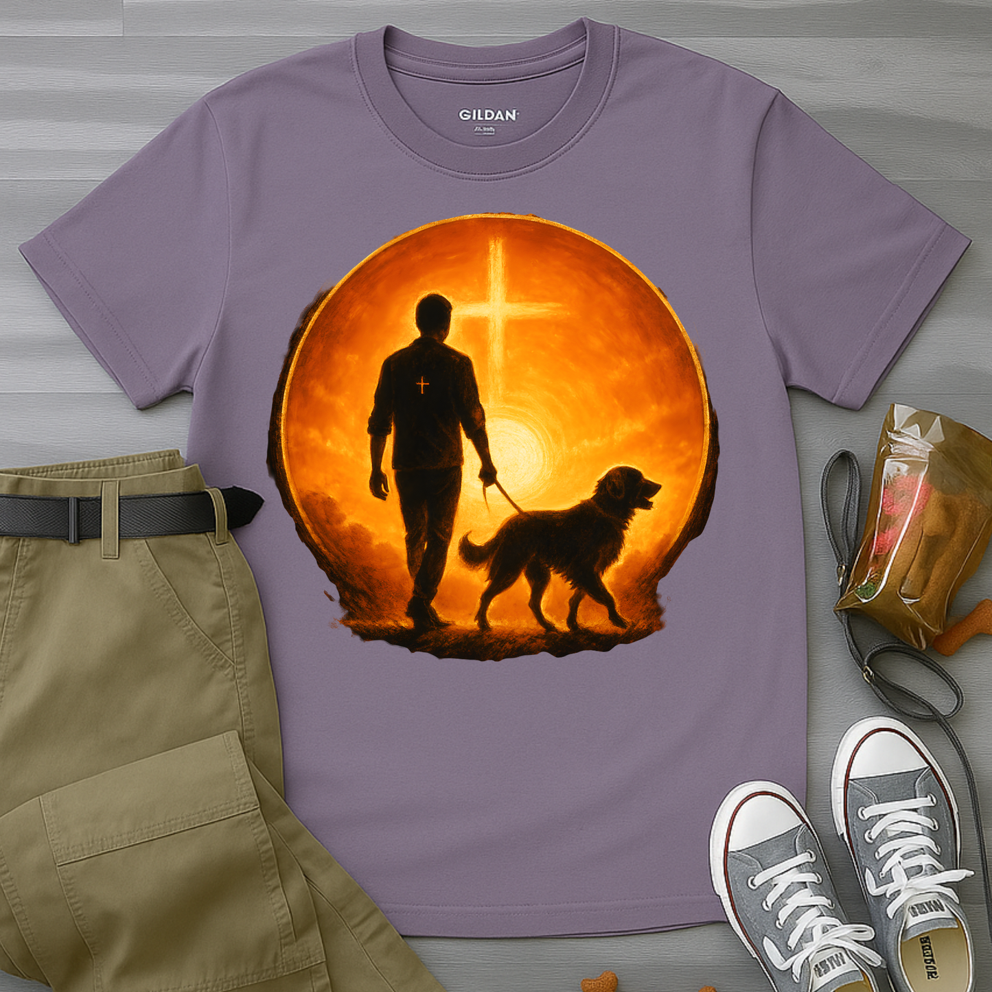 Sunset Walk of Faith T-Shirt