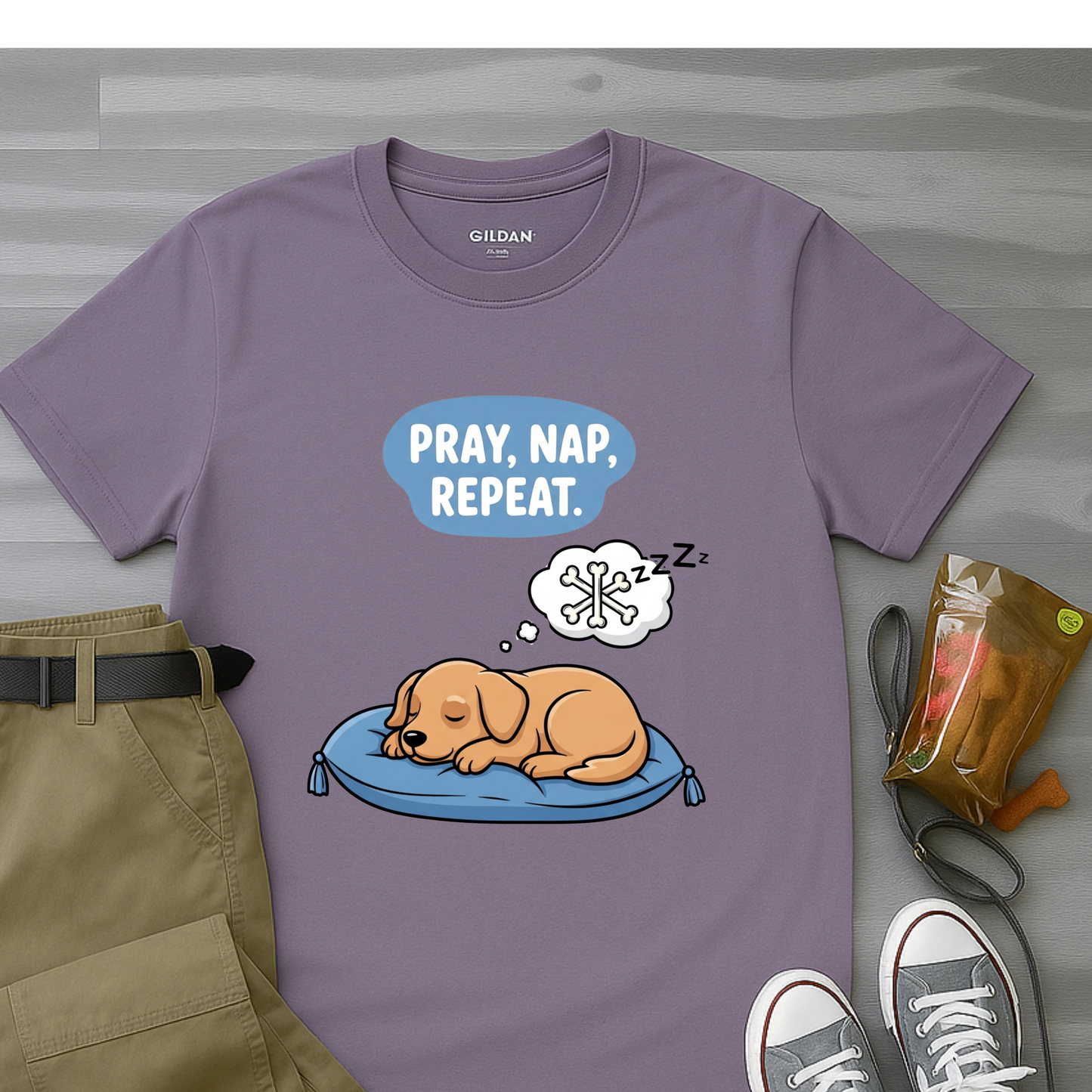 Pray, Nap, Repeat T-Shirt