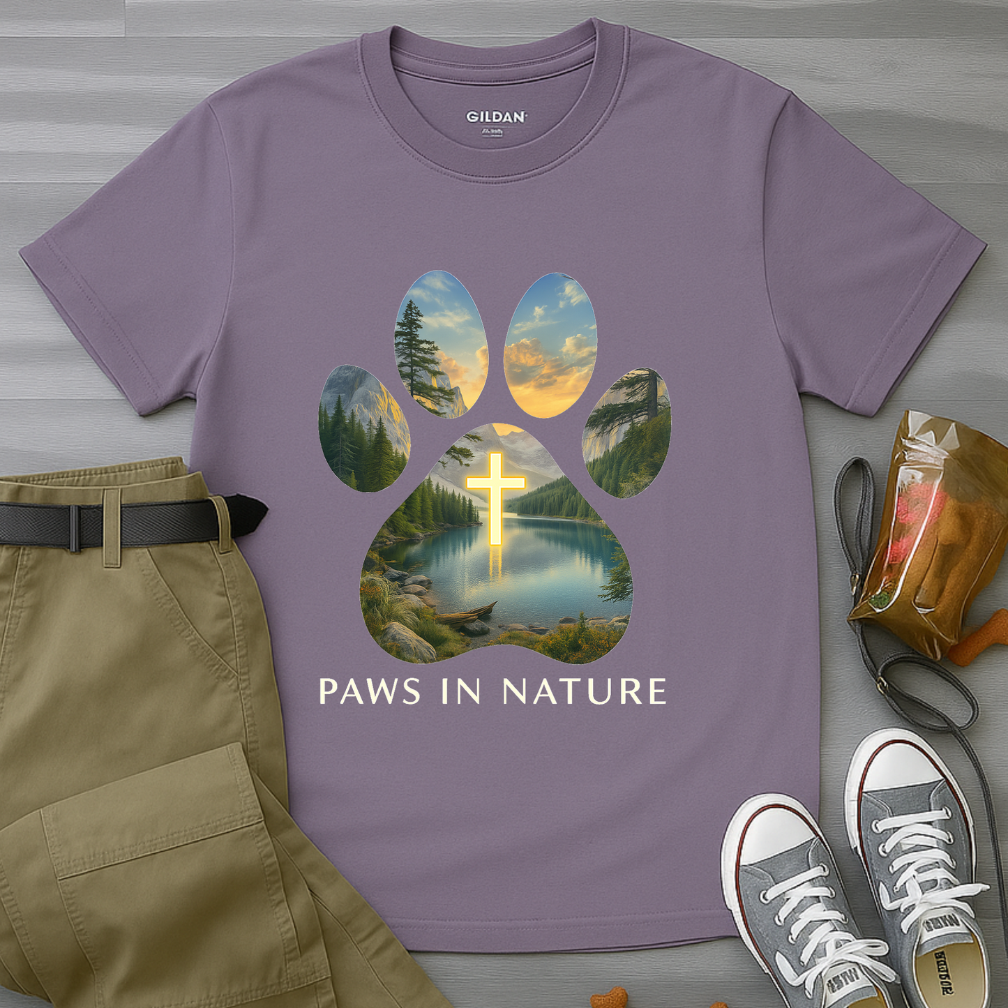 Paws In Nature T-Shirt