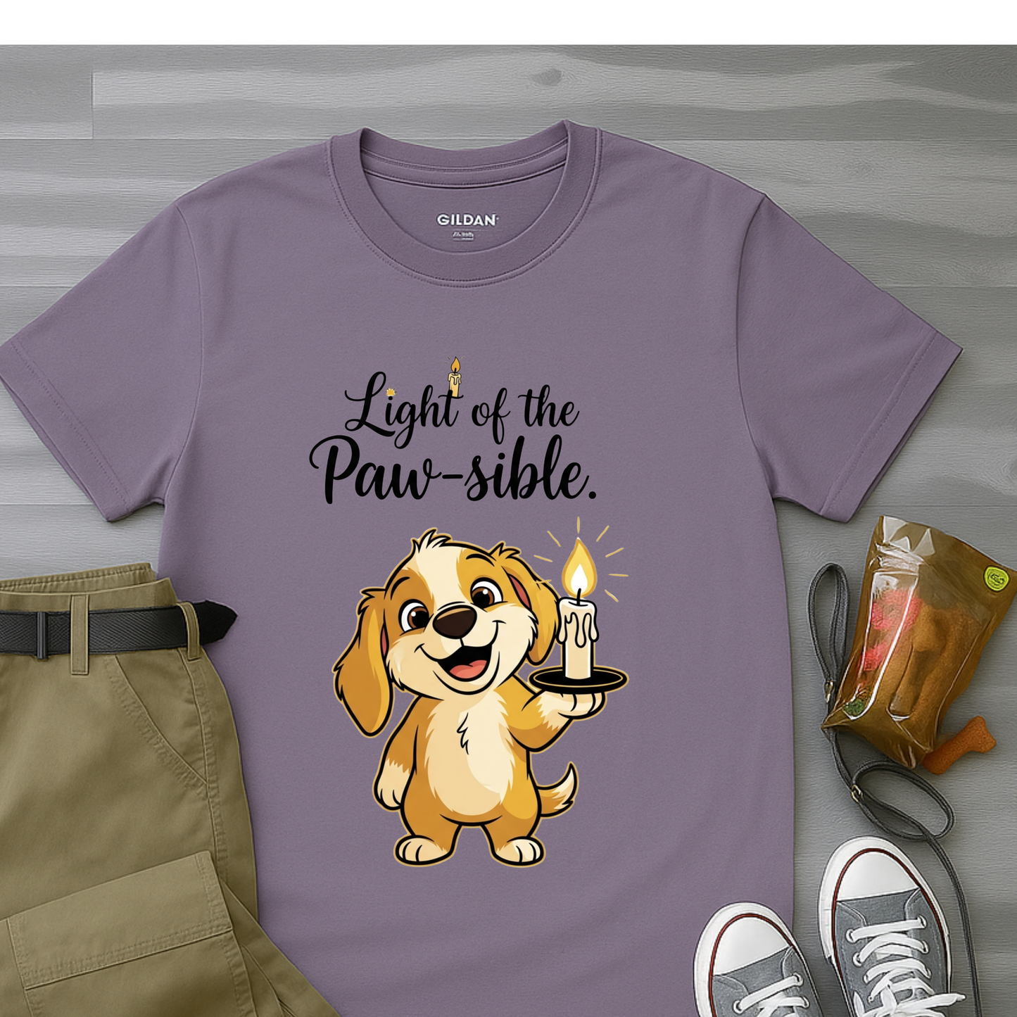 Light of the Paw‑sible T-Shirt