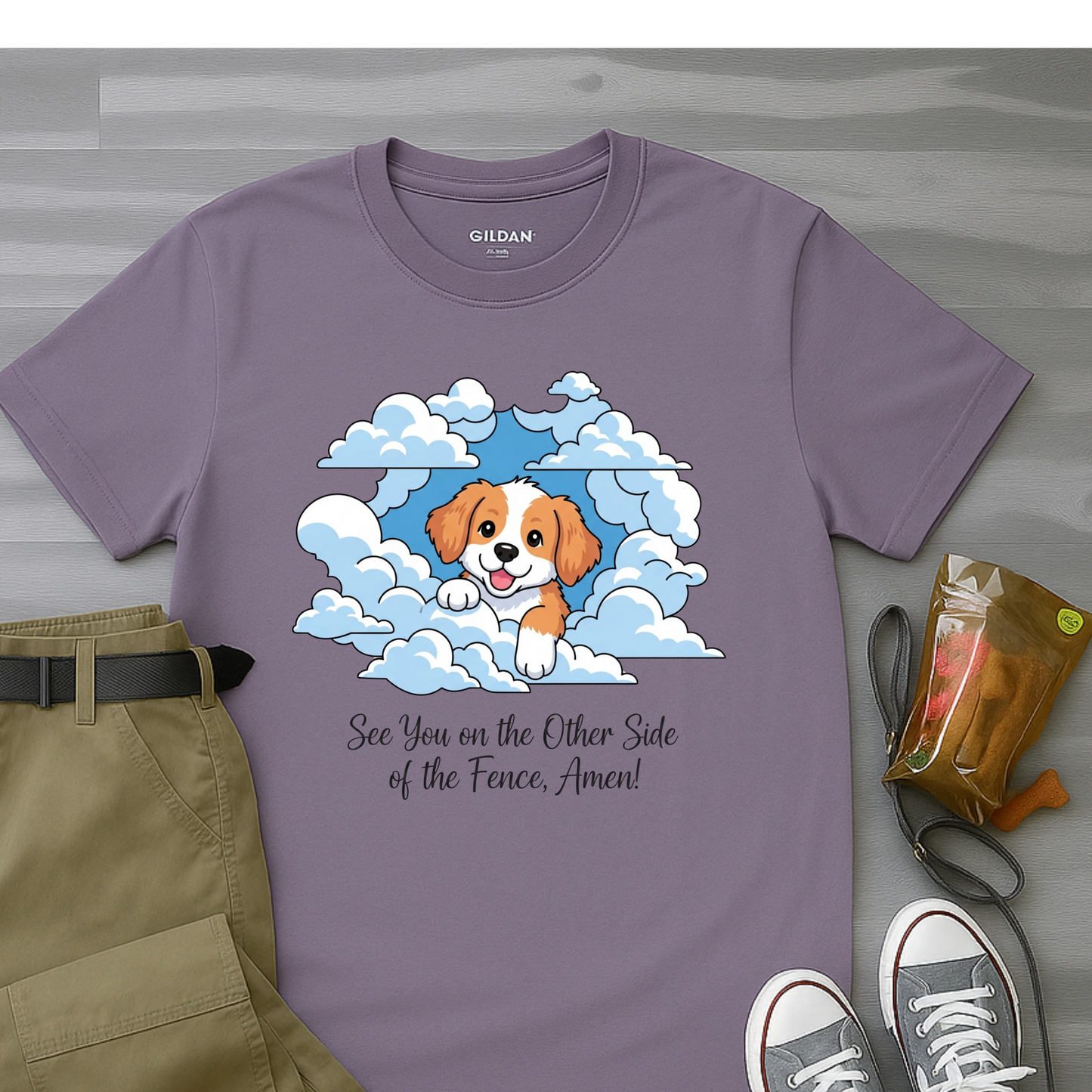 See You On The Other Side Of The Fence, Amen T-Shirt