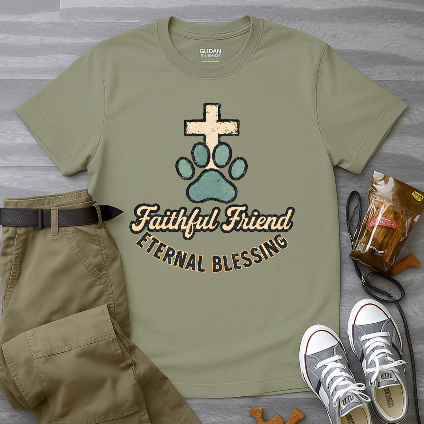 Faithful Friend Eternal Blessing Vintage T-Shirt