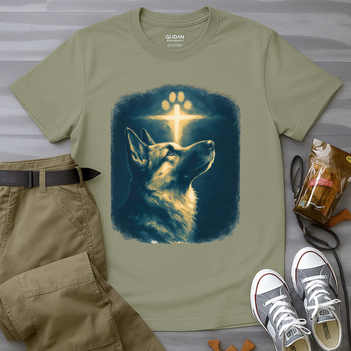 Faithful Loyal German Shephard T-Shirt