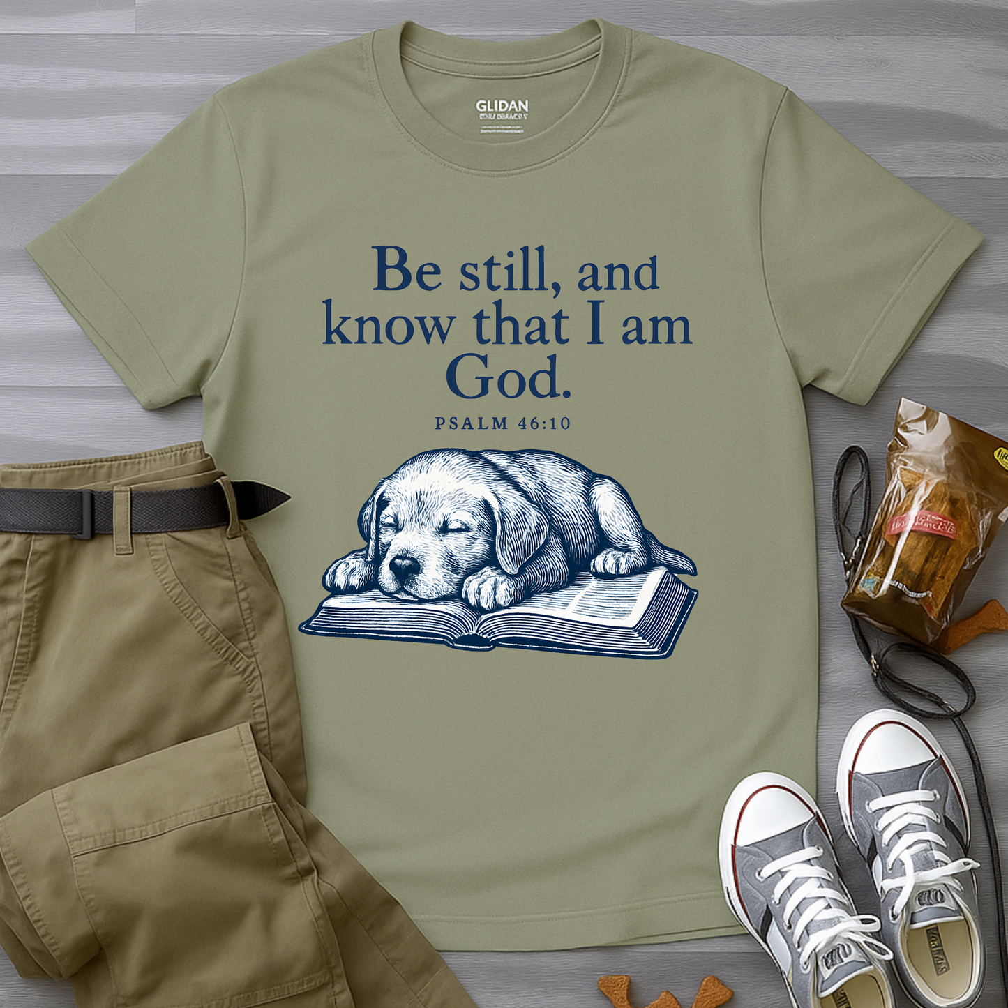 Be still, and know that I am God;(Psalm 46:10) T-Shirt