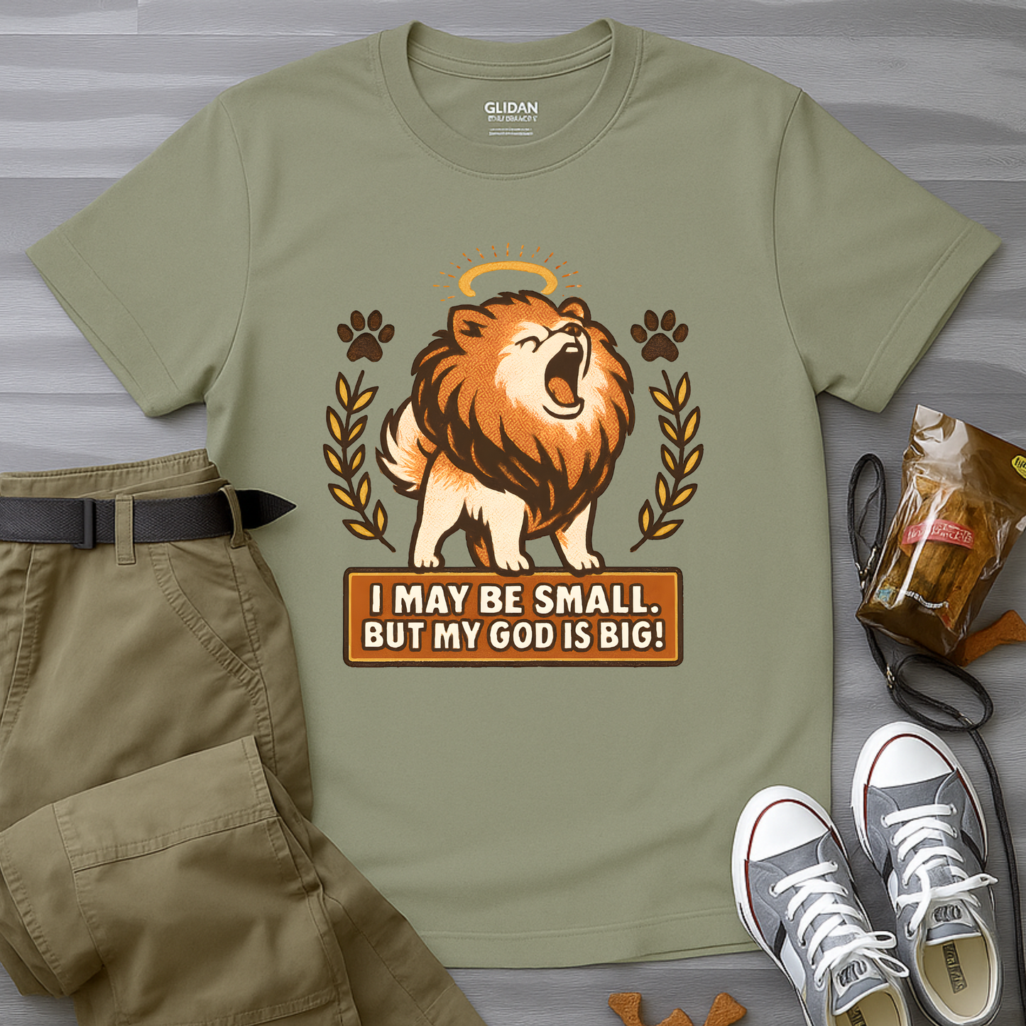 I May Be Small But My God Is Big T-Shirt