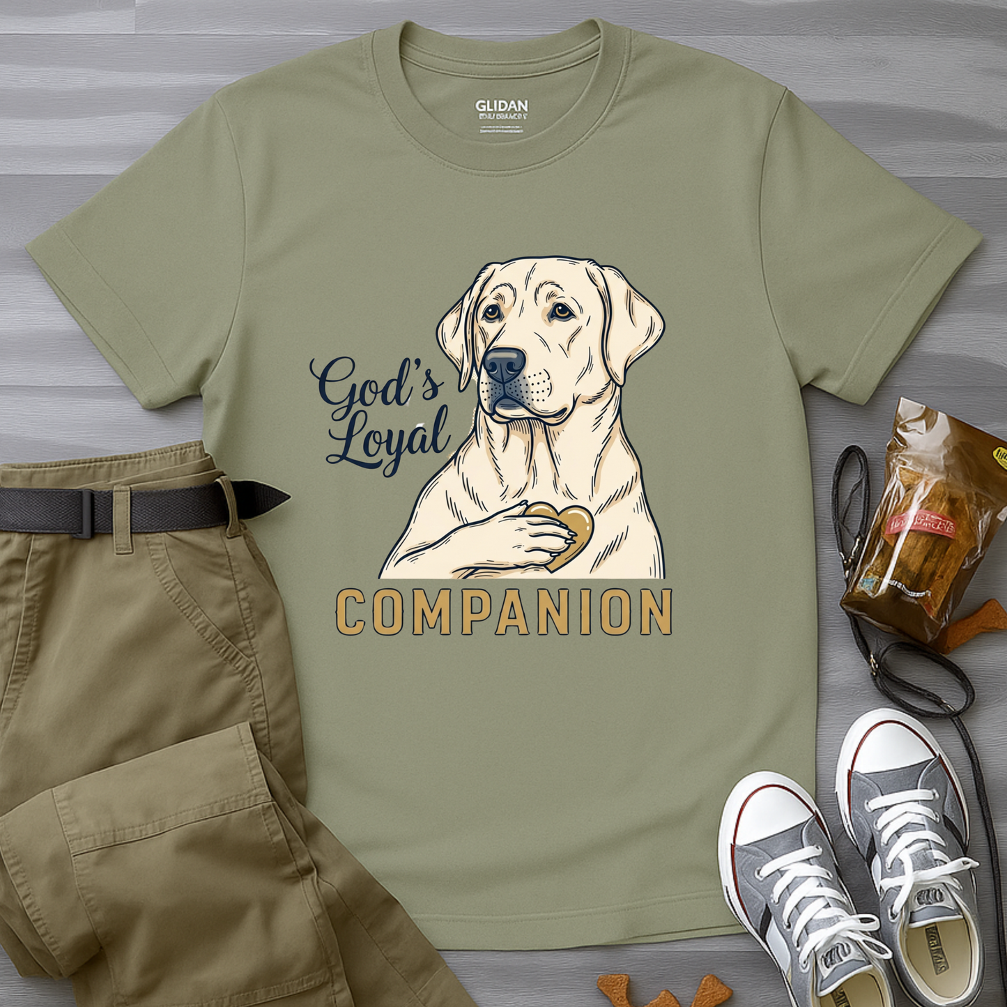 God’s Loyal Companion, Labrador T-Shirt