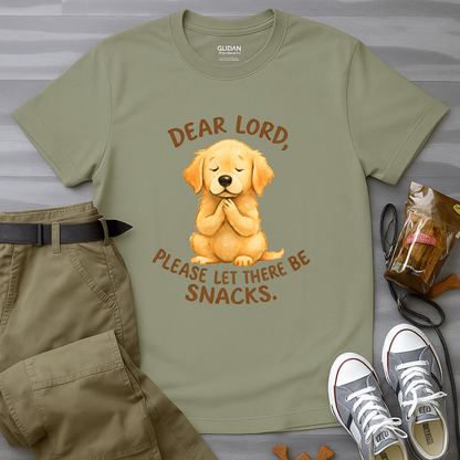 Dear Lord. Please Let There Be Snacks T-Shirt
