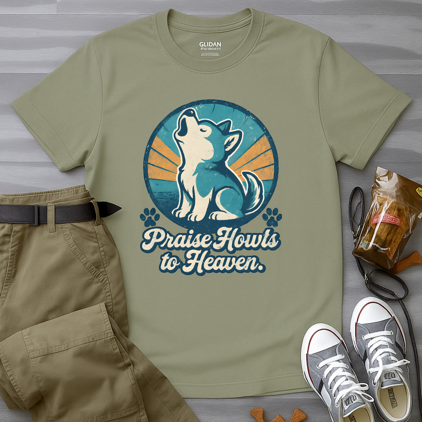 Praise Howls To Heaven T-Shirt