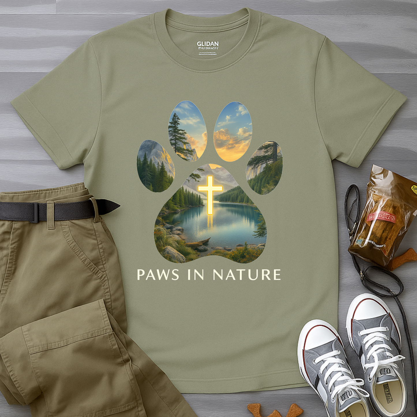 Paws In Nature T-Shirt