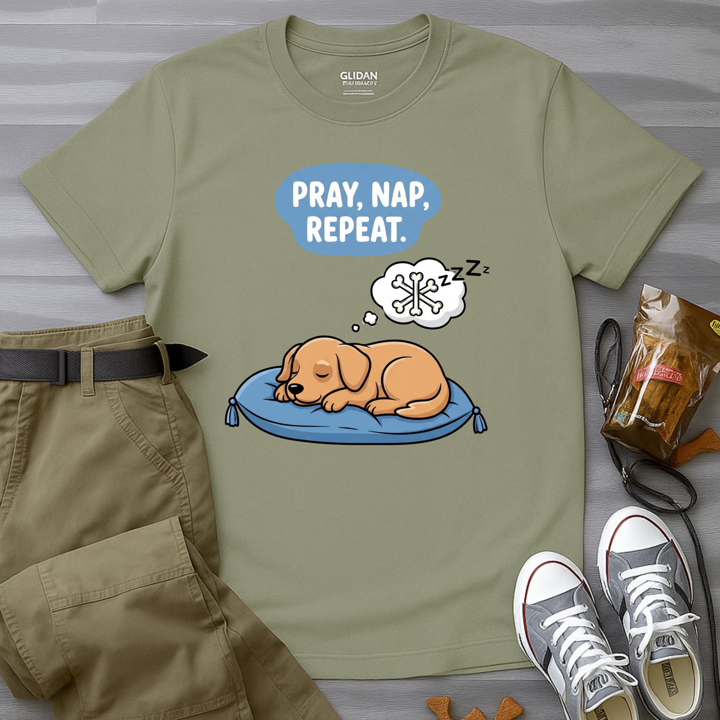 Pray, Nap, Repeat T-Shirt