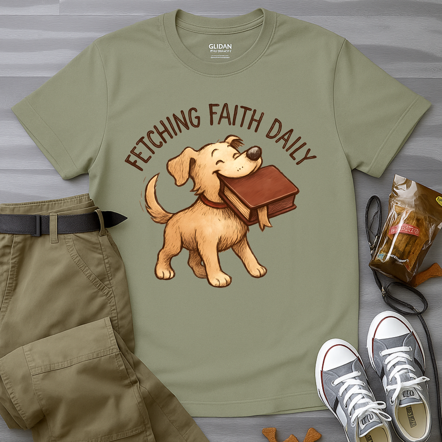 Fetching Faith Daily T-Shirt