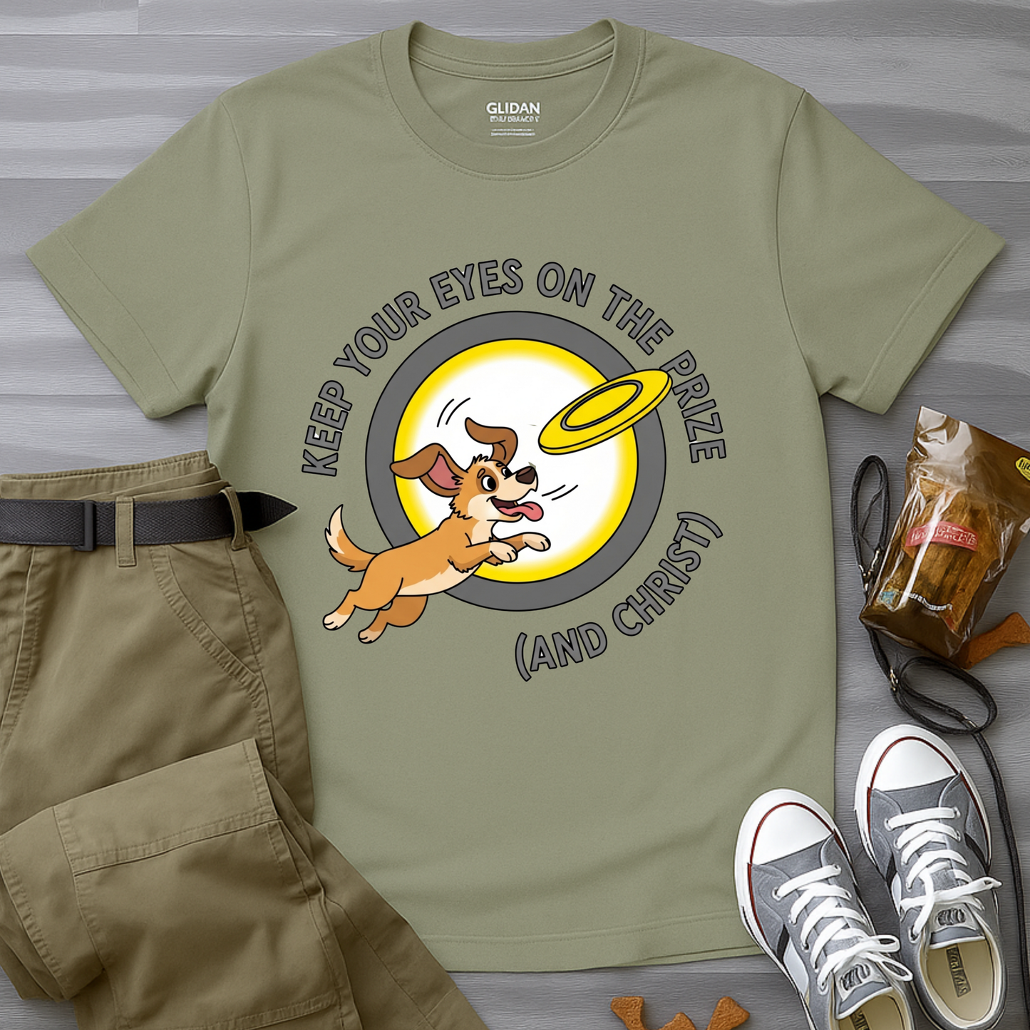 Keep Your Eyes on the Prize (and Christ) T-Shirt