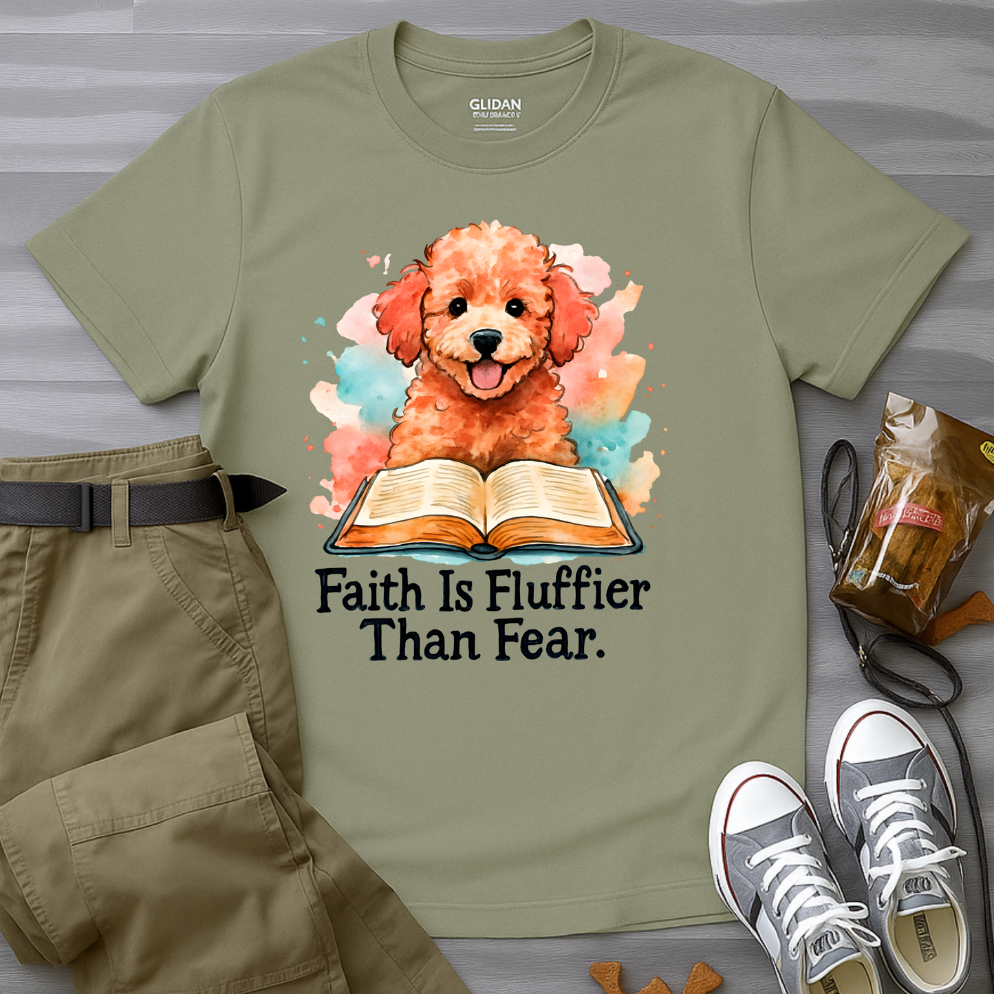 Faith Is Fluffier Than Fear T-Shirt