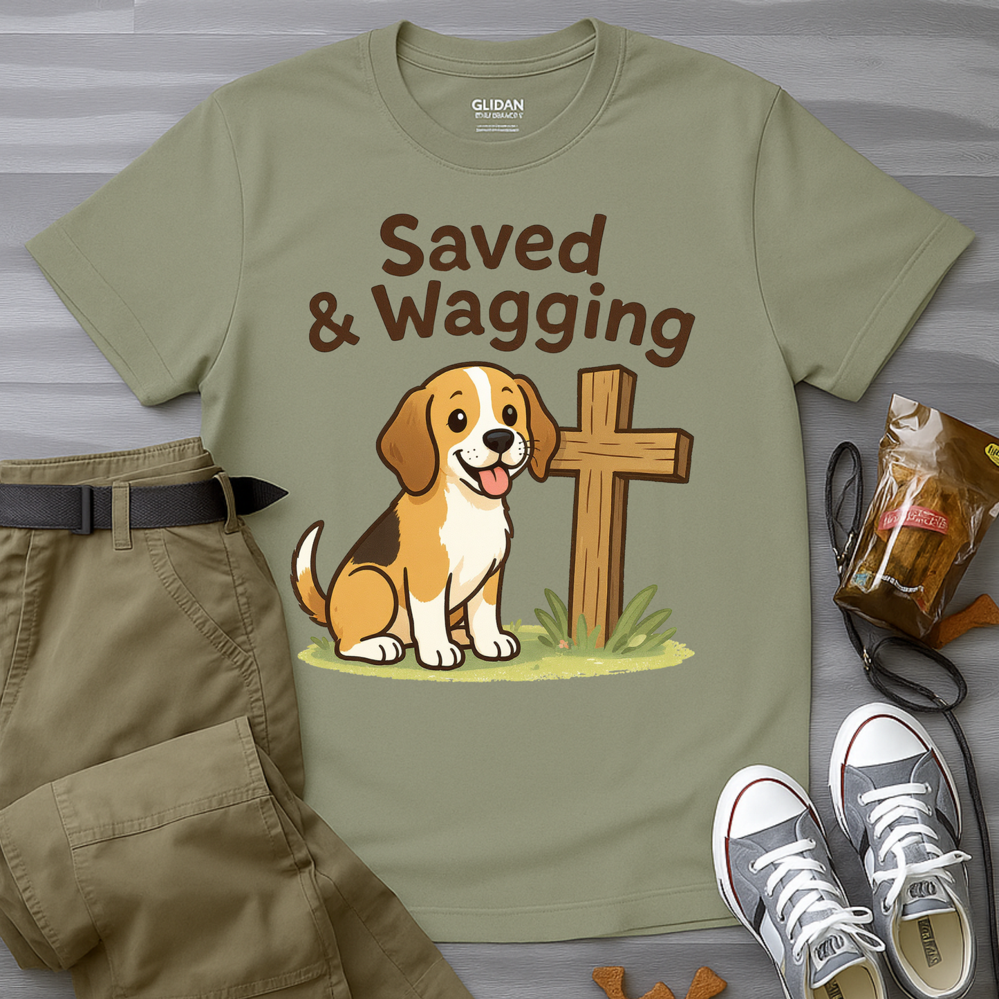 Saved & Wagging Beagle T-Shirt