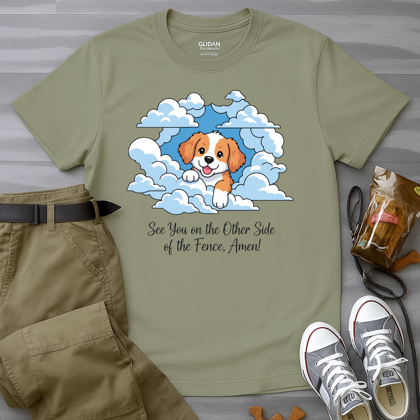 See You On The Other Side Of The Fence, Amen T-Shirt