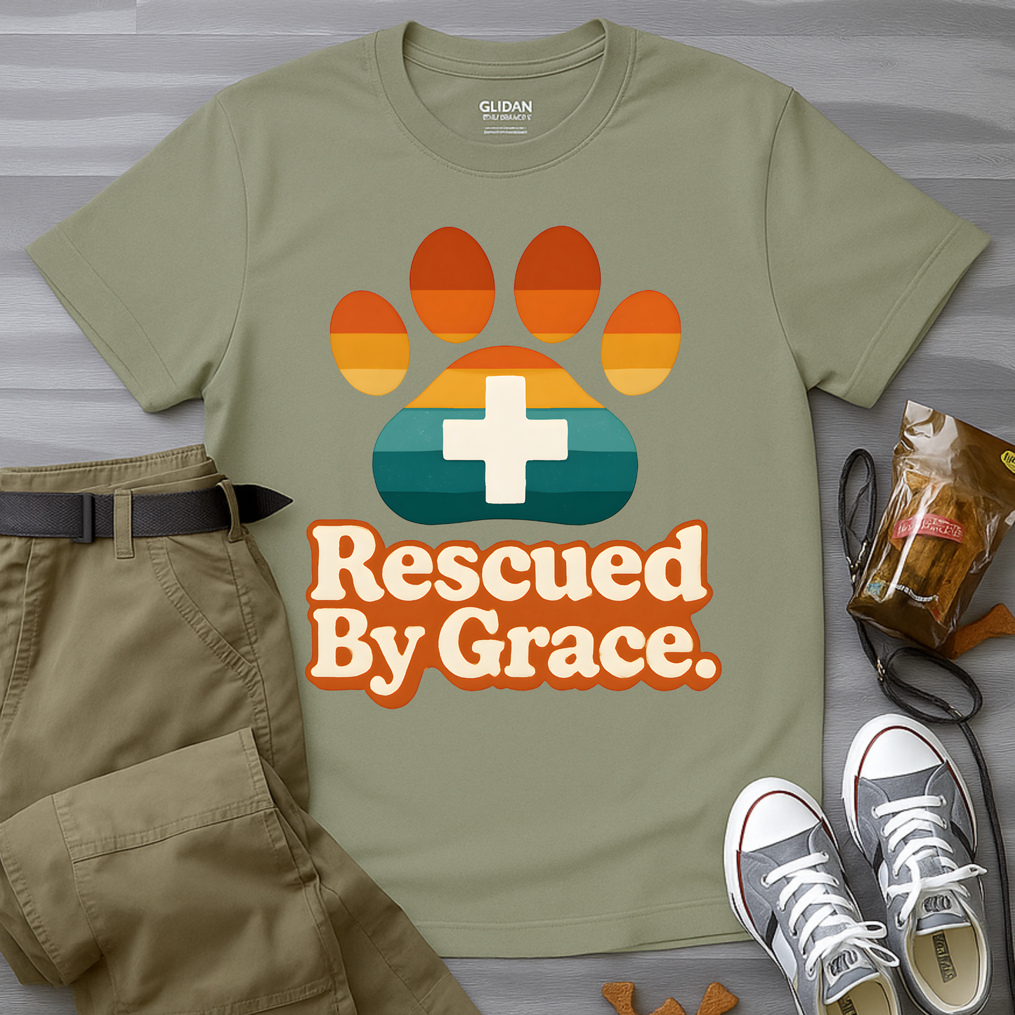 Rescued By Grace T-Shirt