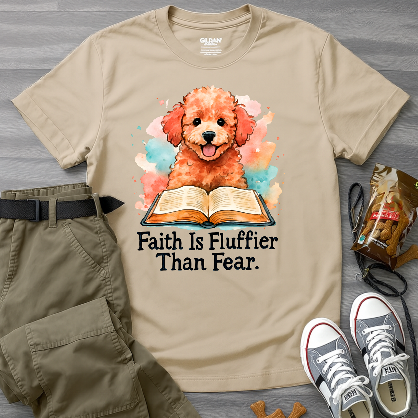 Faith Is Fluffier Than Fear T-Shirt