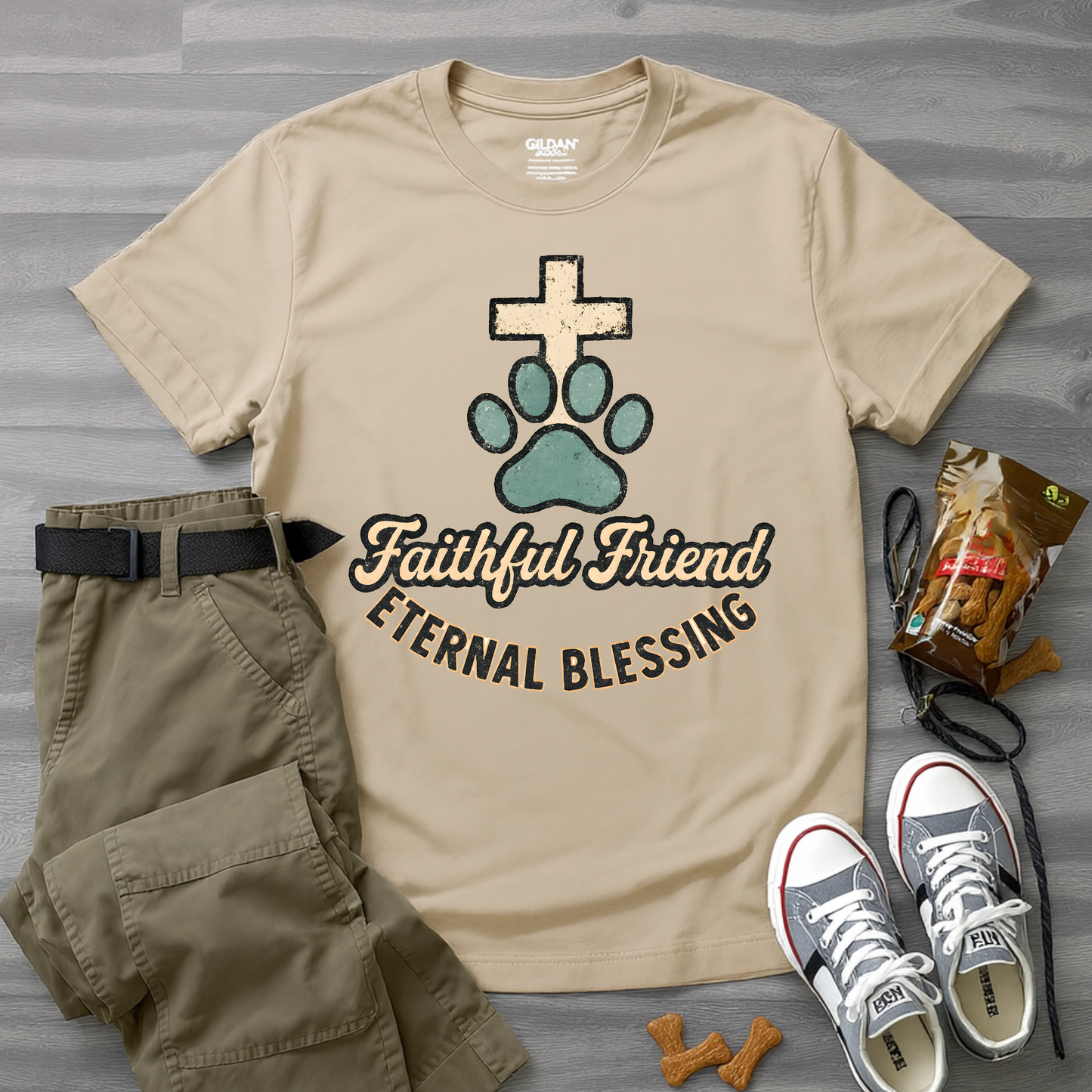 Faithful Friend Eternal Blessing Vintage T-Shirt