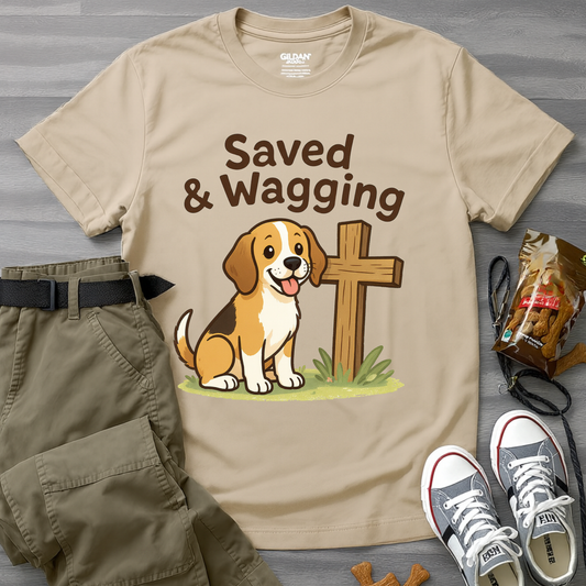 Saved & Wagging Beagle T-Shirt
