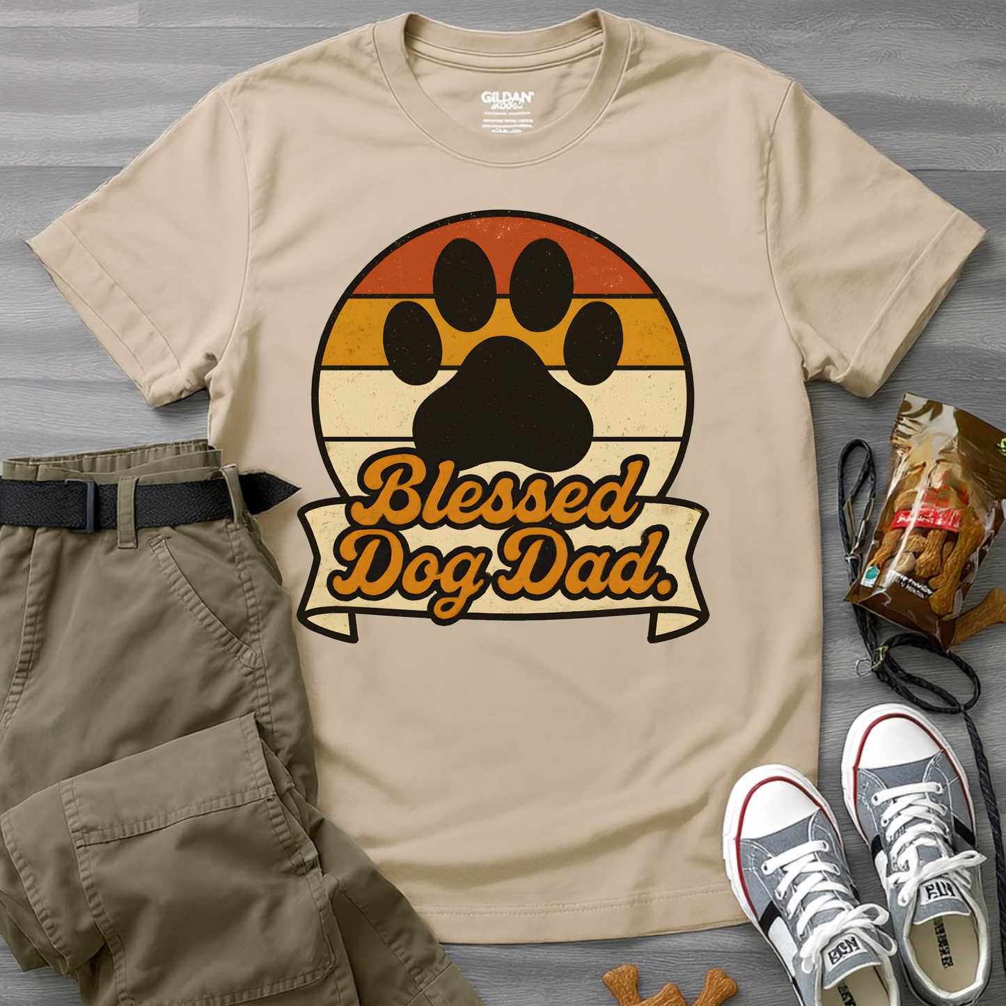 Blessed Dog Dad T-Shirt
