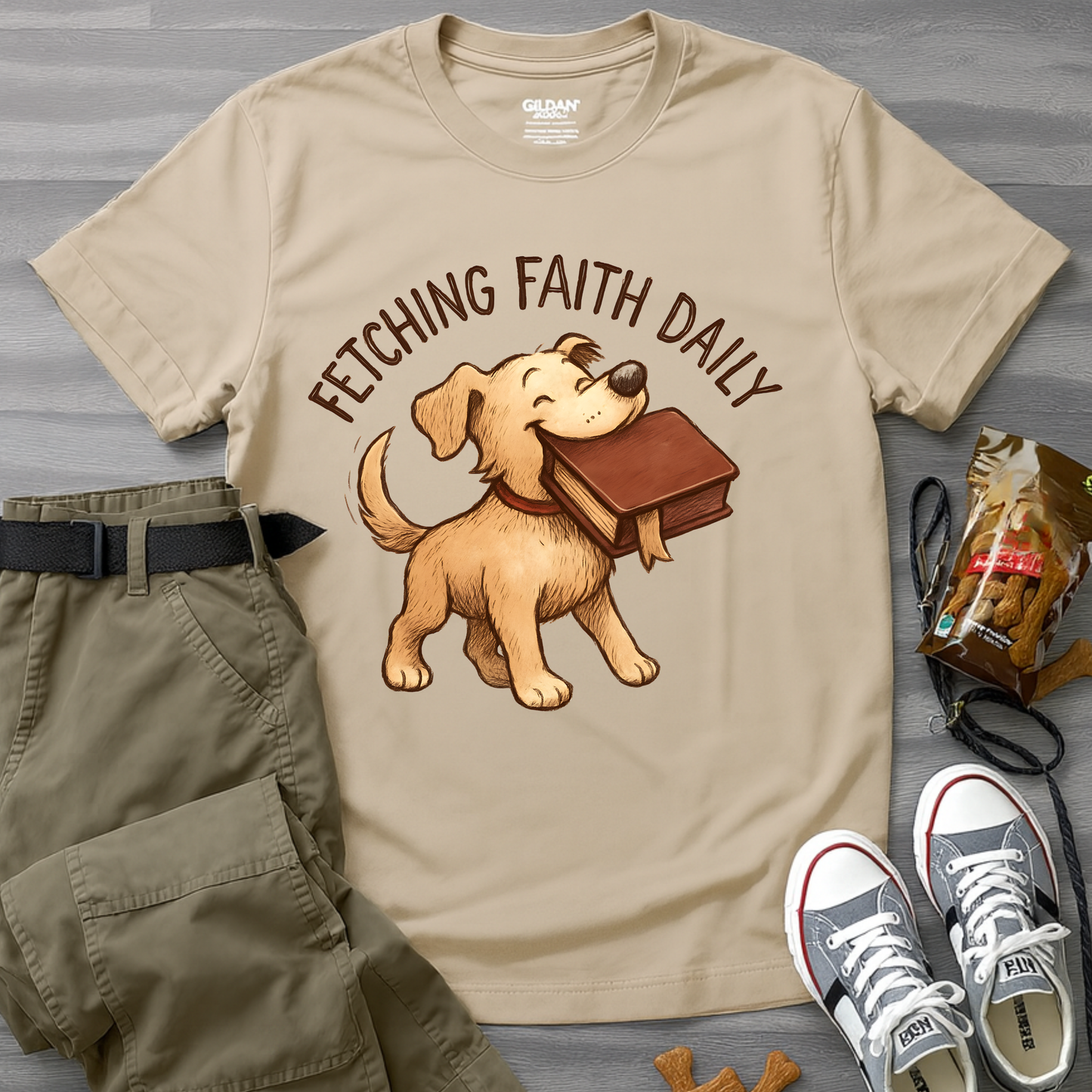 Fetching Faith Daily T-Shirt