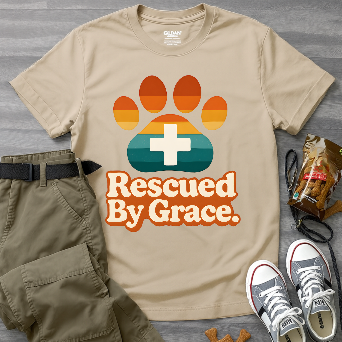 Rescued By Grace T-Shirt