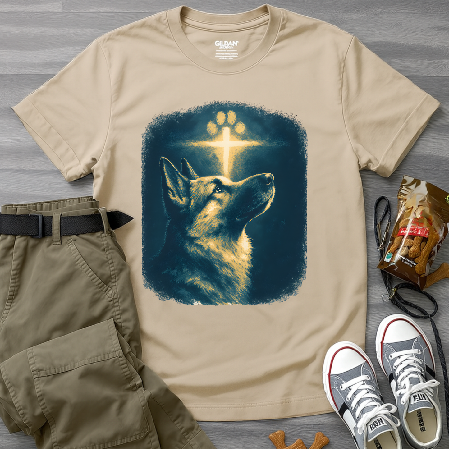Faithful Loyal German Shephard T-Shirt