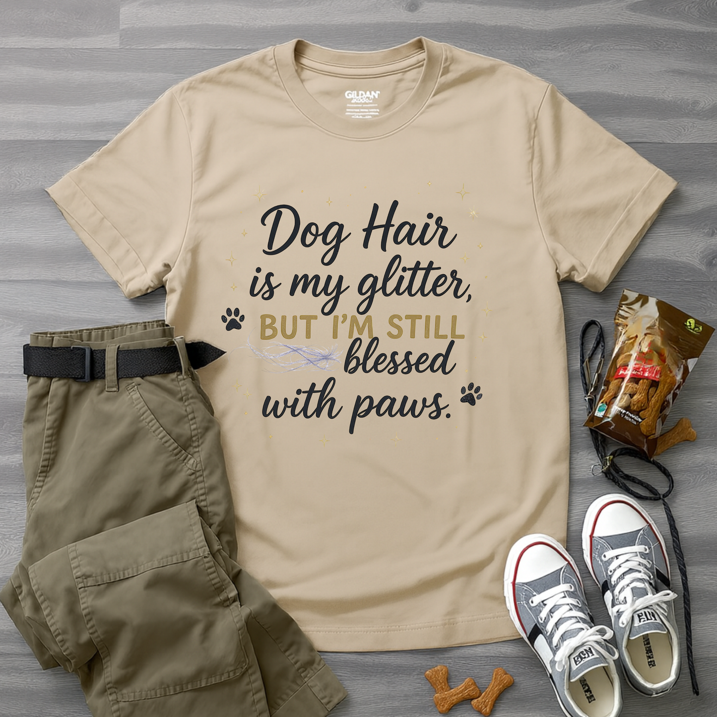 Dog Hair Is My Glitter T-Shirt