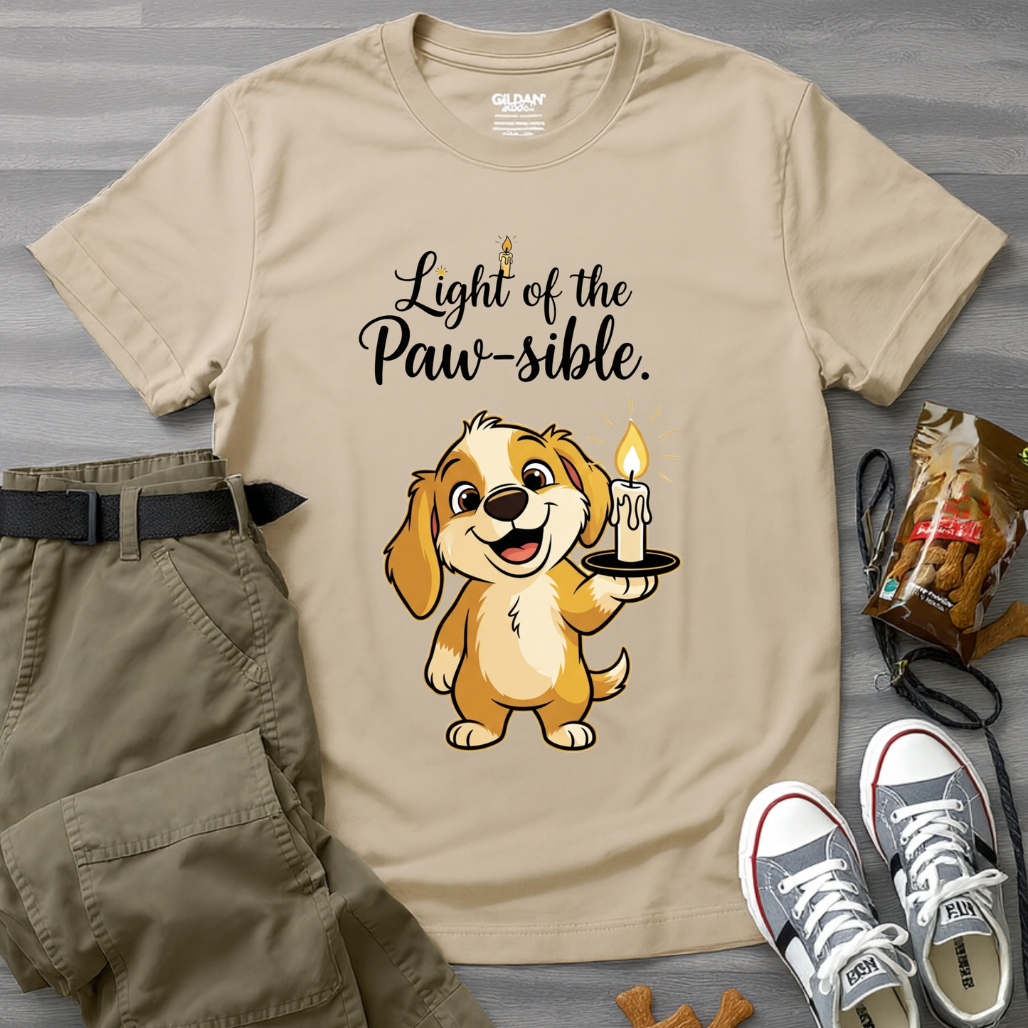 Light of the Paw‑sible T-Shirt