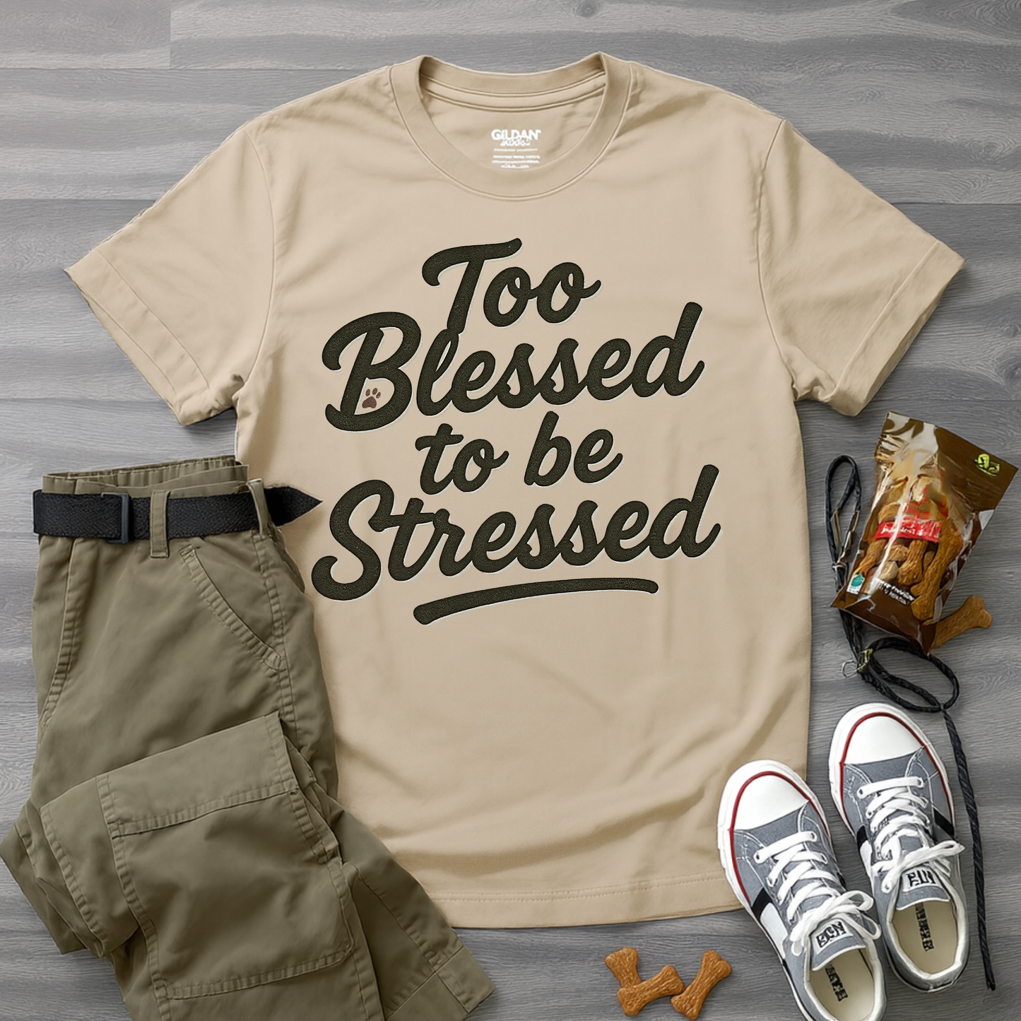 Too Blessed To Be Stressed T-Shirt