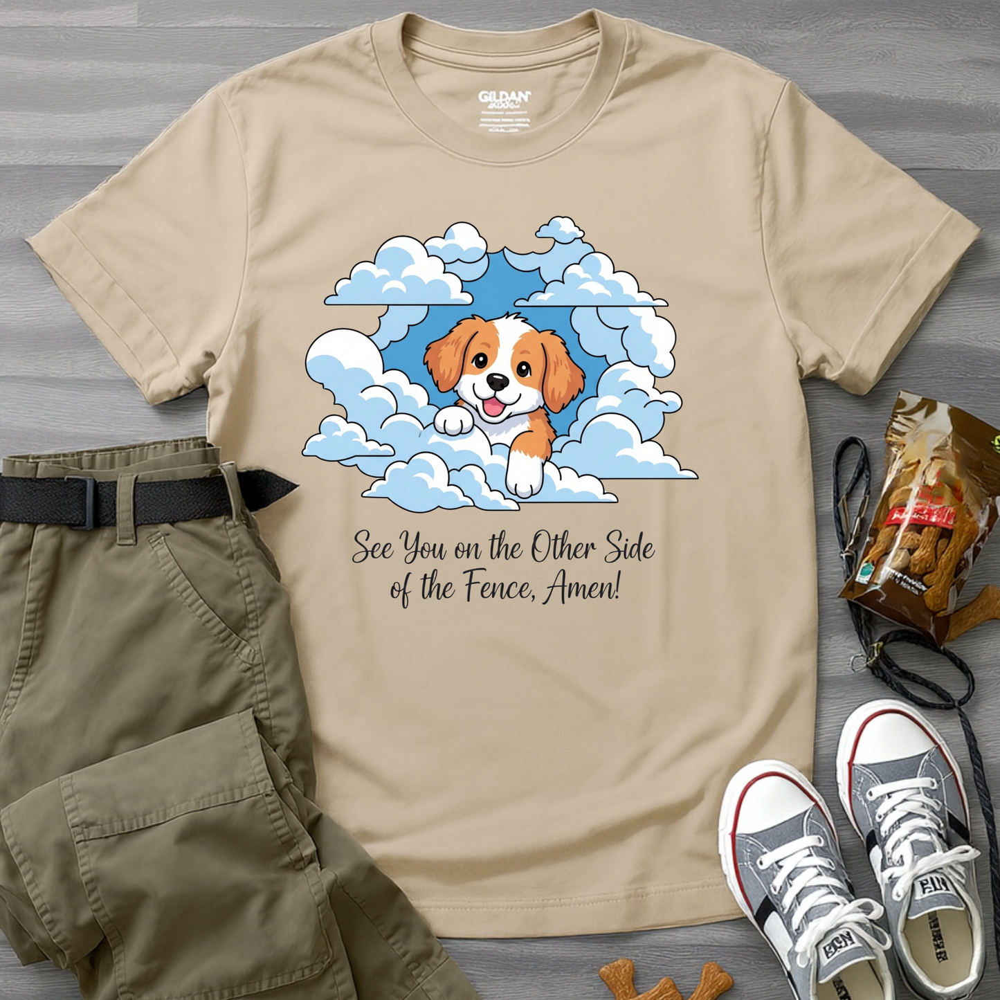 See You On The Other Side Of The Fence, Amen T-Shirt