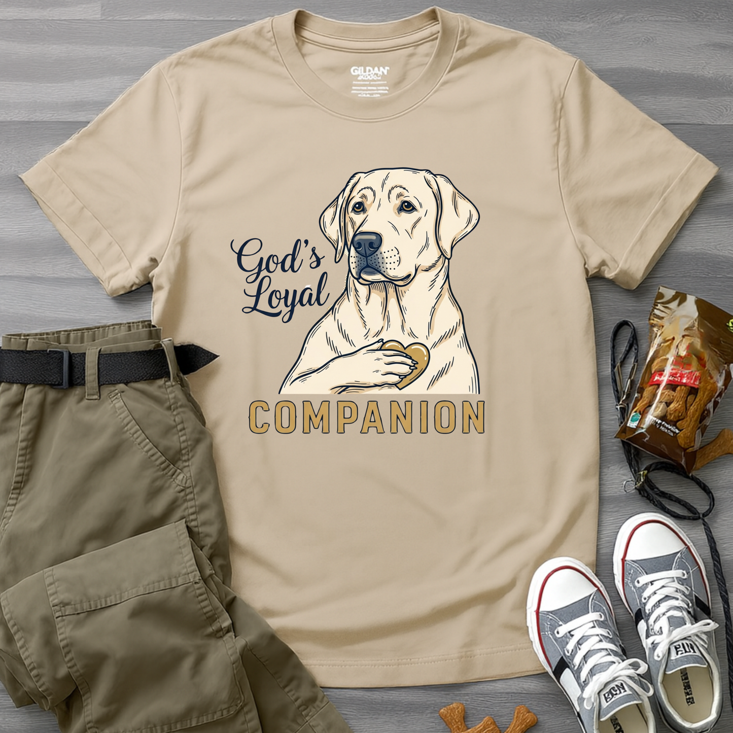 God’s Loyal Companion, Labrador T-Shirt