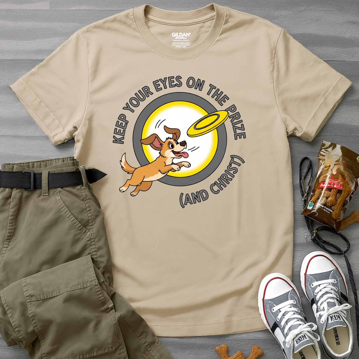 Keep Your Eyes on the Prize (and Christ) T-Shirt