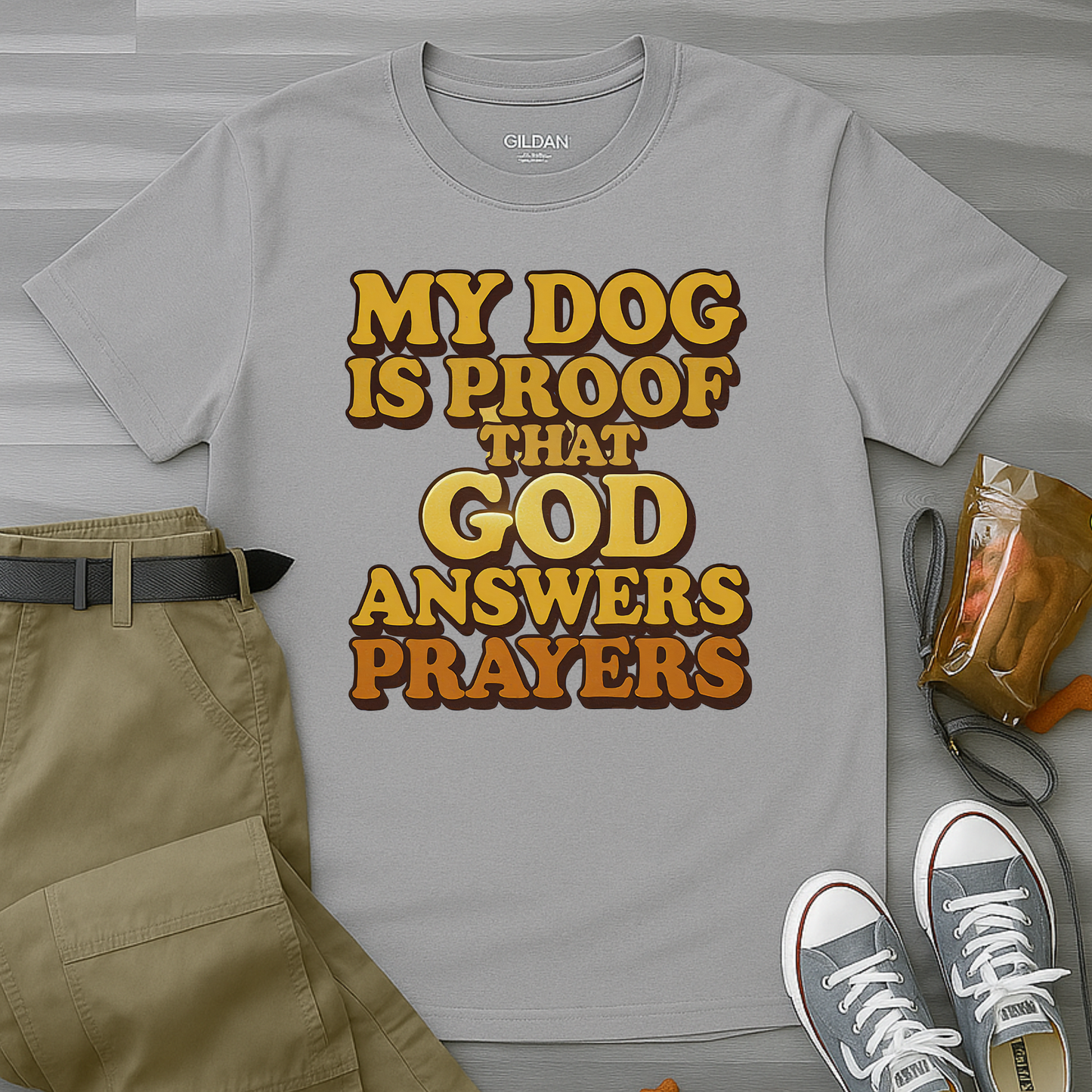 My Dog Is Proof That God Answers Prayers T-Shirt