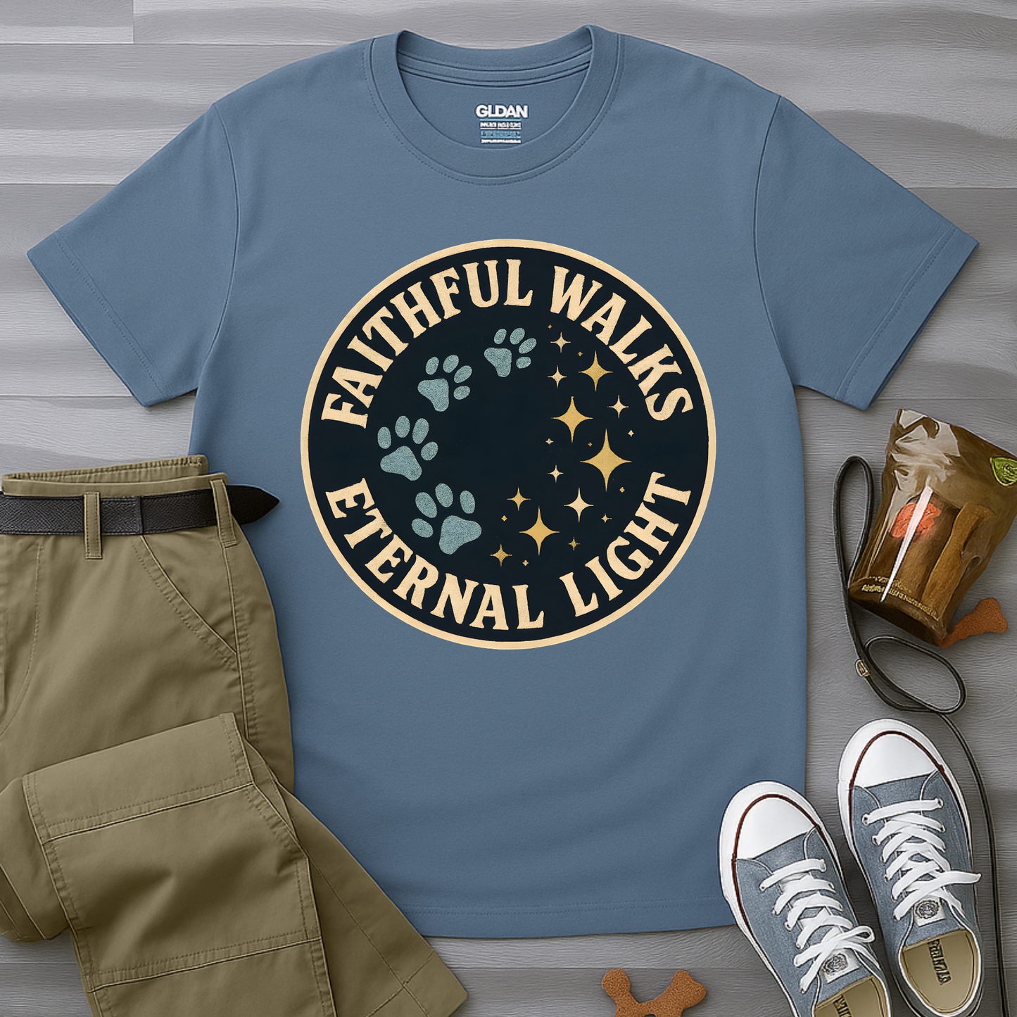 Faithful Walks Eternal Walks Vintage T-Shirt