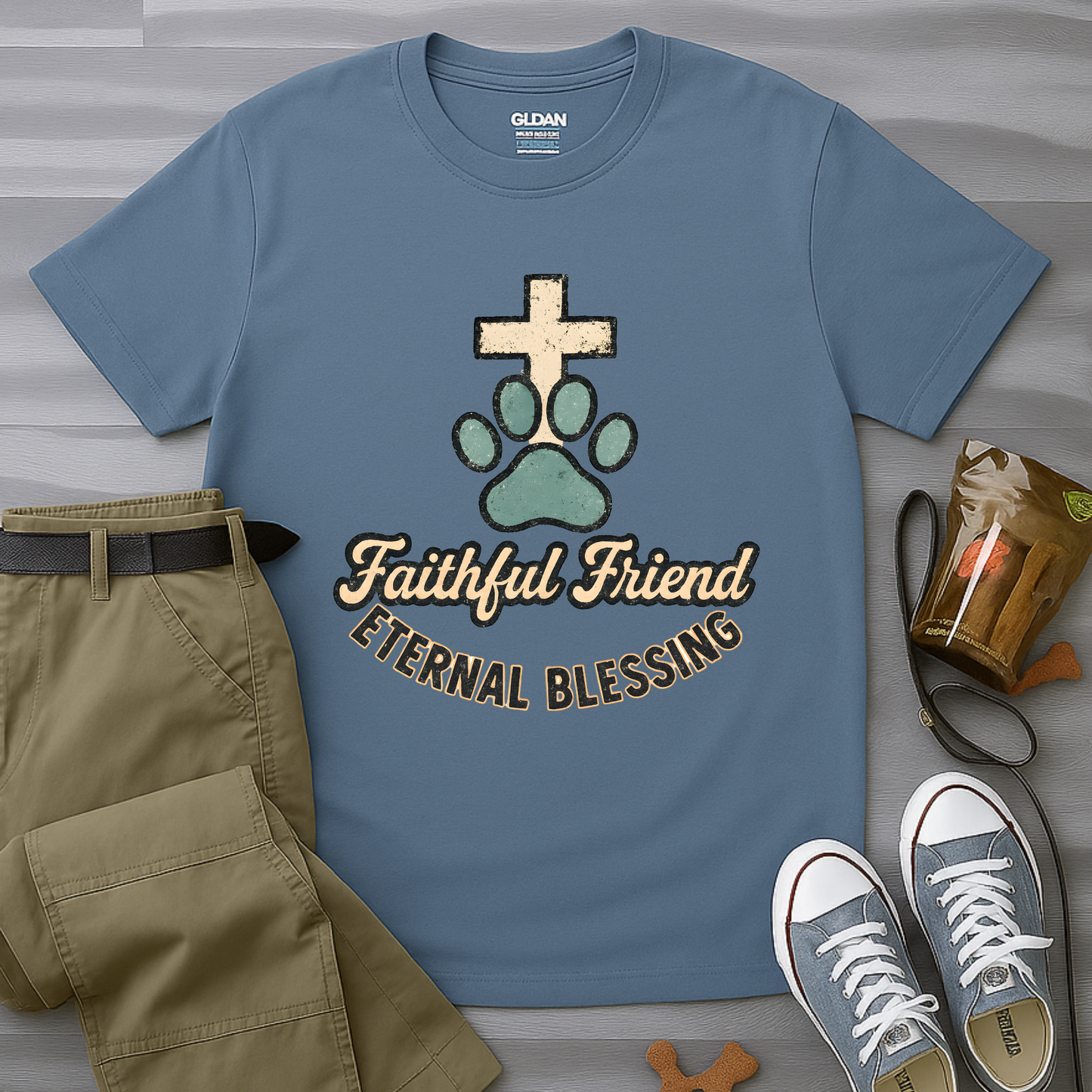 Faithful Friend Eternal Blessing Vintage T-Shirt