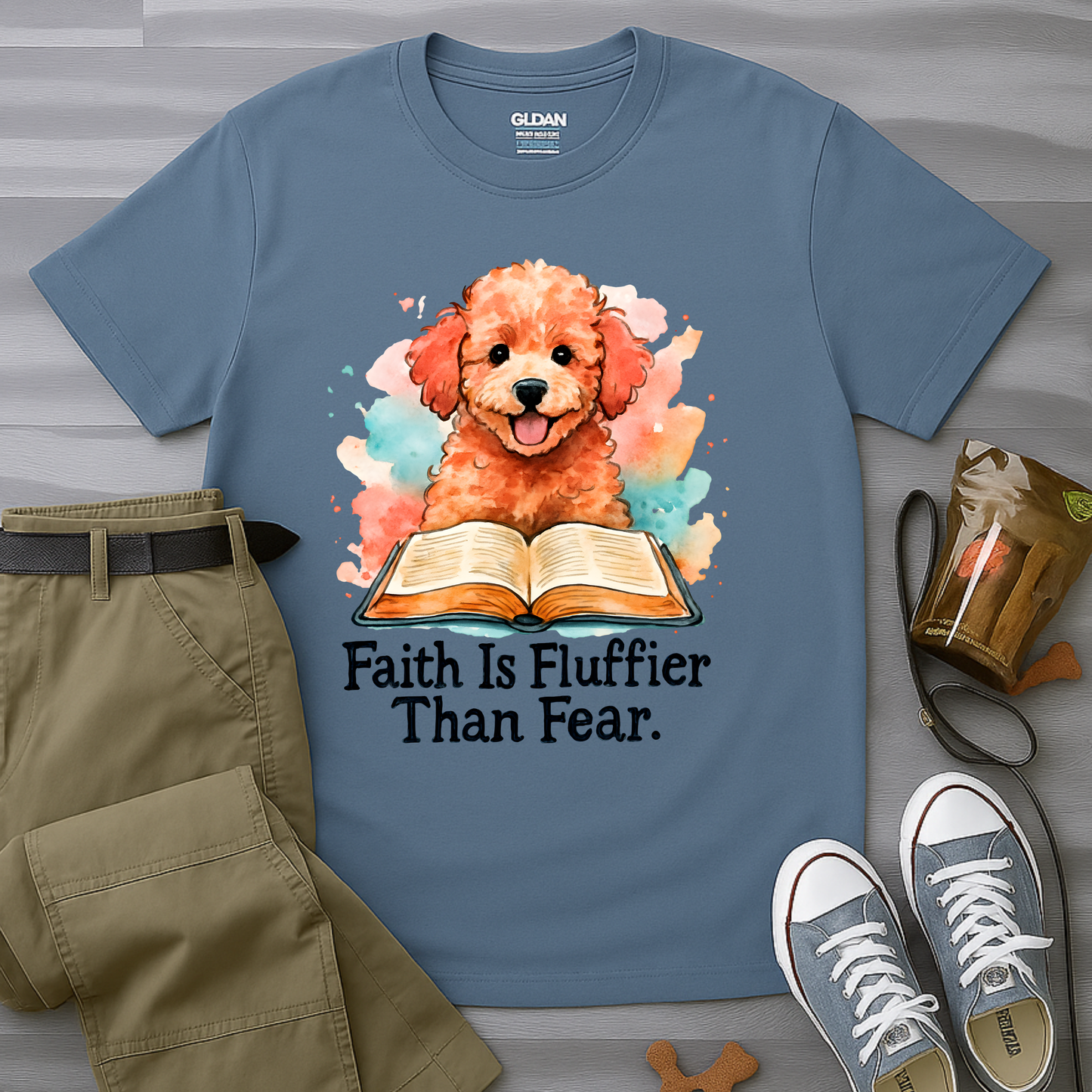 Faith Is Fluffier Than Fear T-Shirt