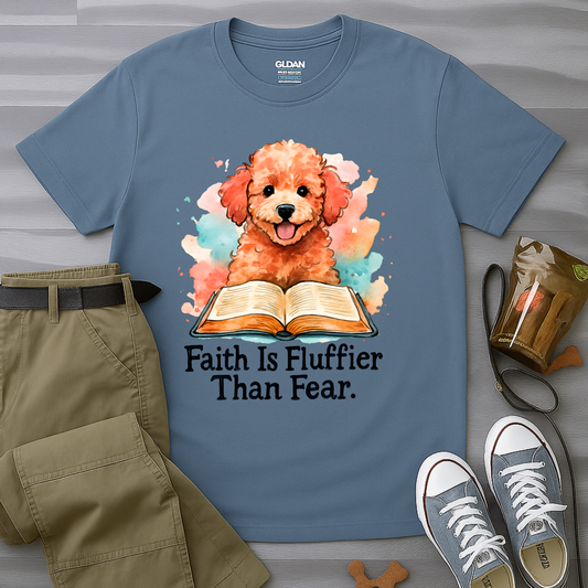 Faith Is Fluffier Than Fear T-Shirt