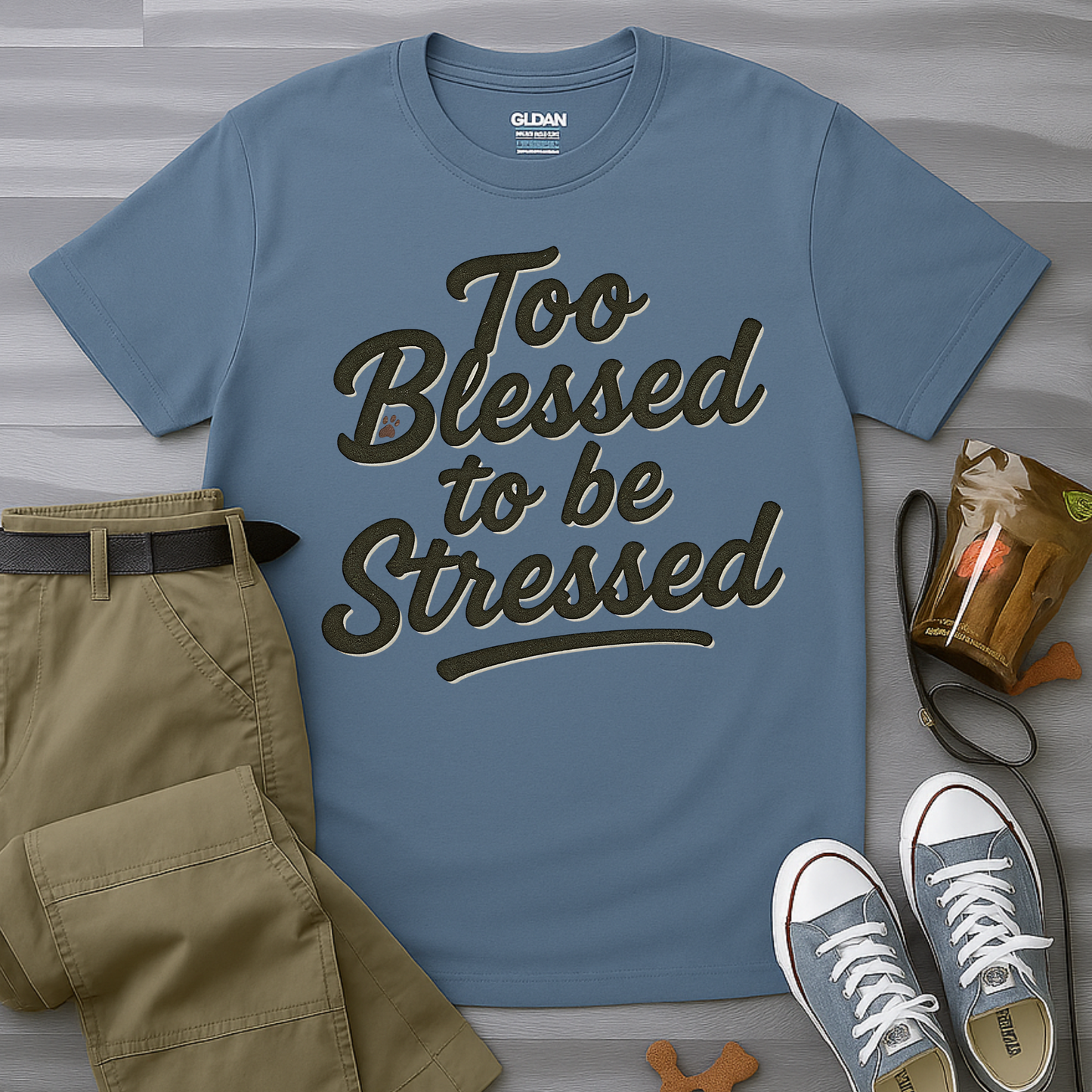 Too Blessed To Be Stressed T-Shirt