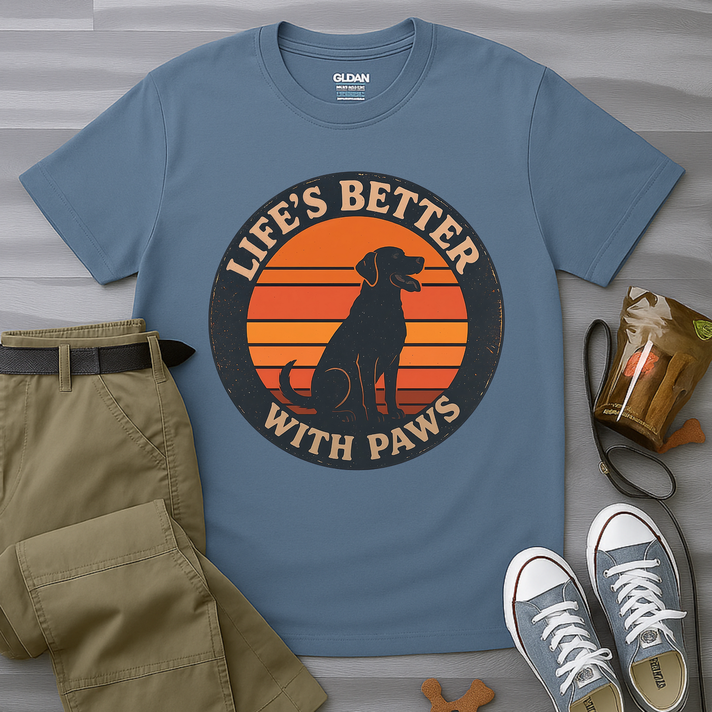 Life's Better With Paws T-Shirt
