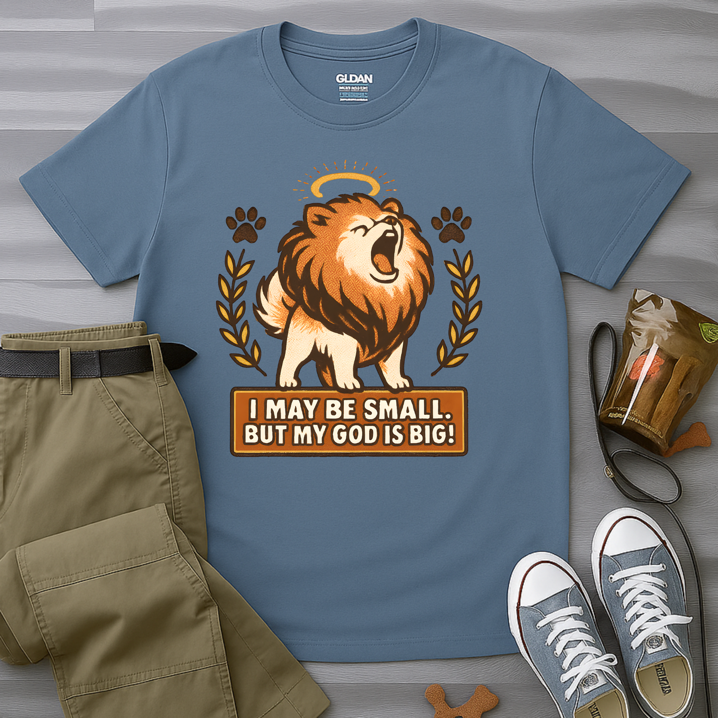 I May Be Small But My God Is Big T-Shirt