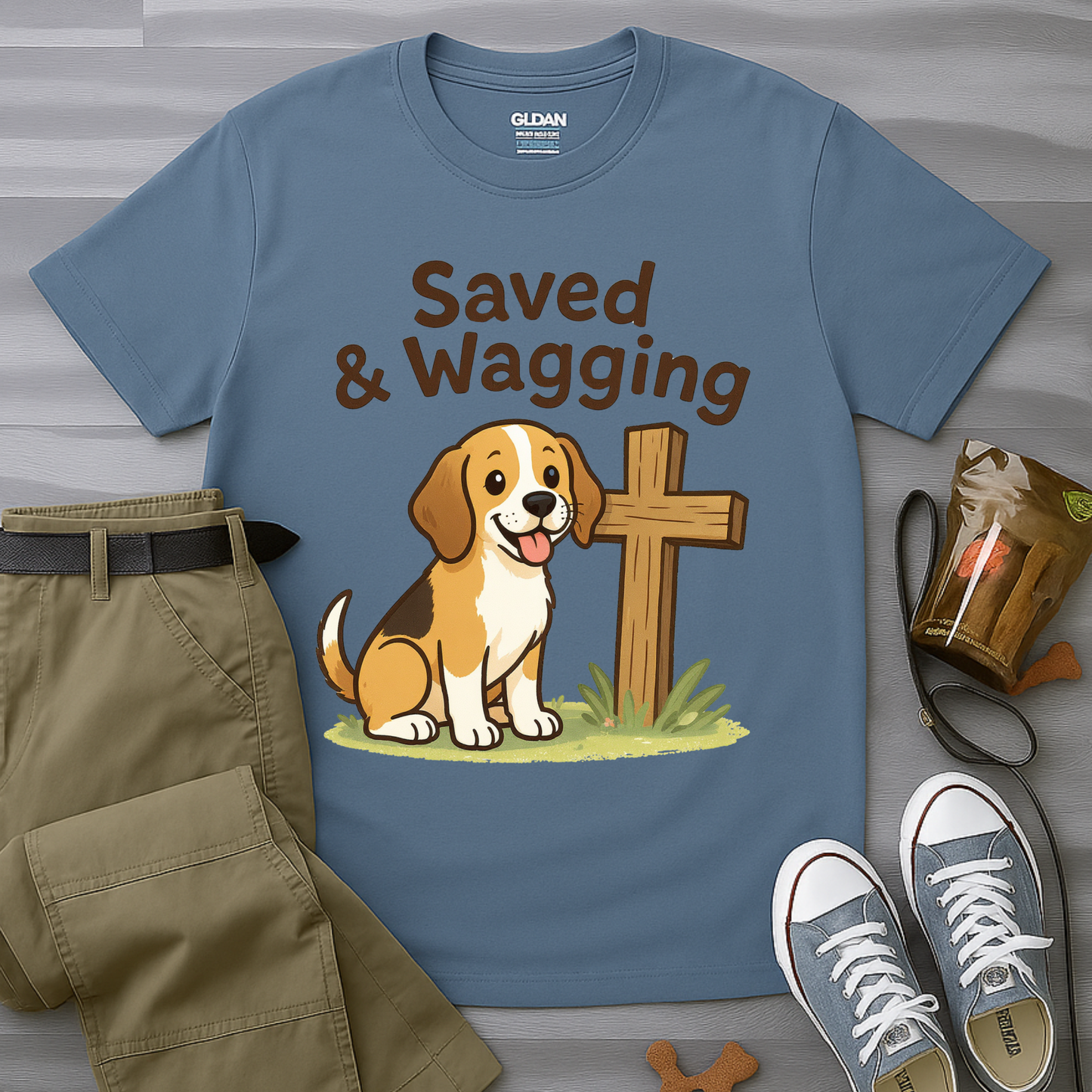 Saved & Wagging Beagle T-Shirt
