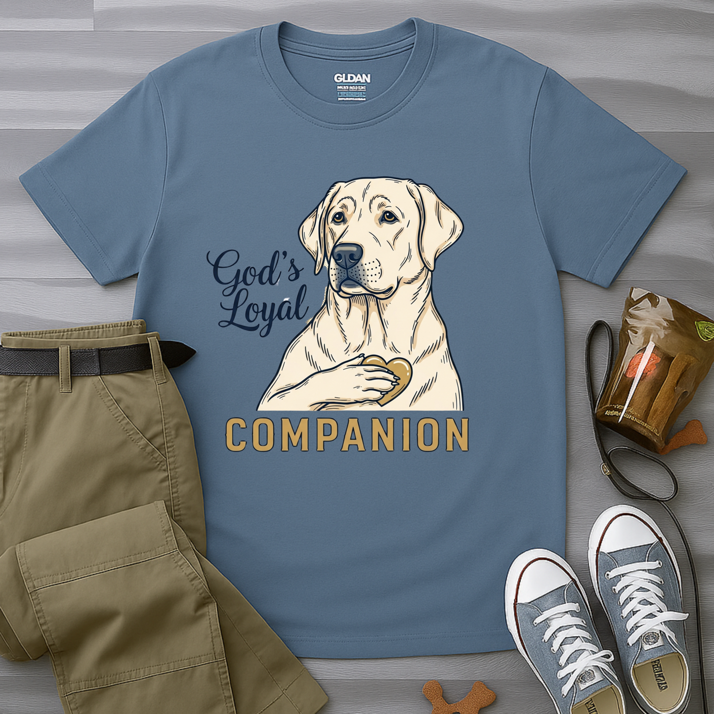 God’s Loyal Companion, Labrador T-Shirt