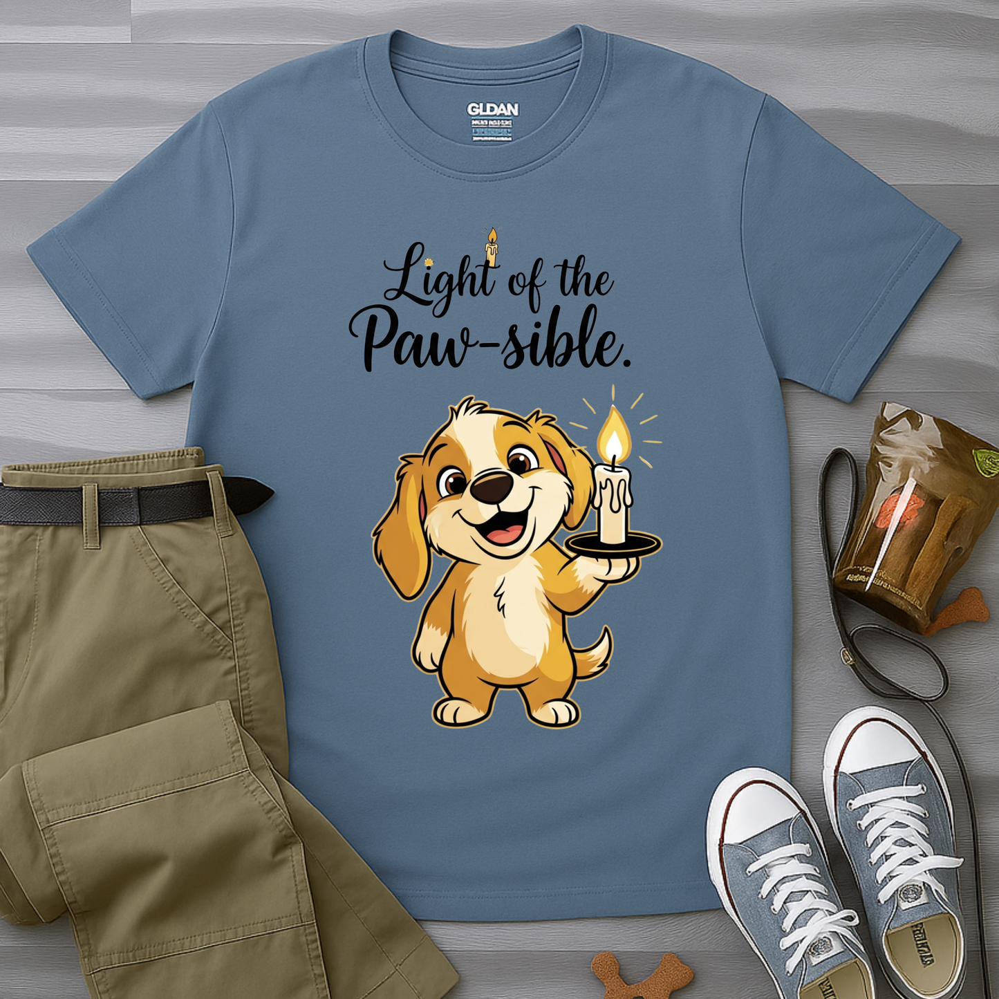 Light of the Paw‑sible T-Shirt